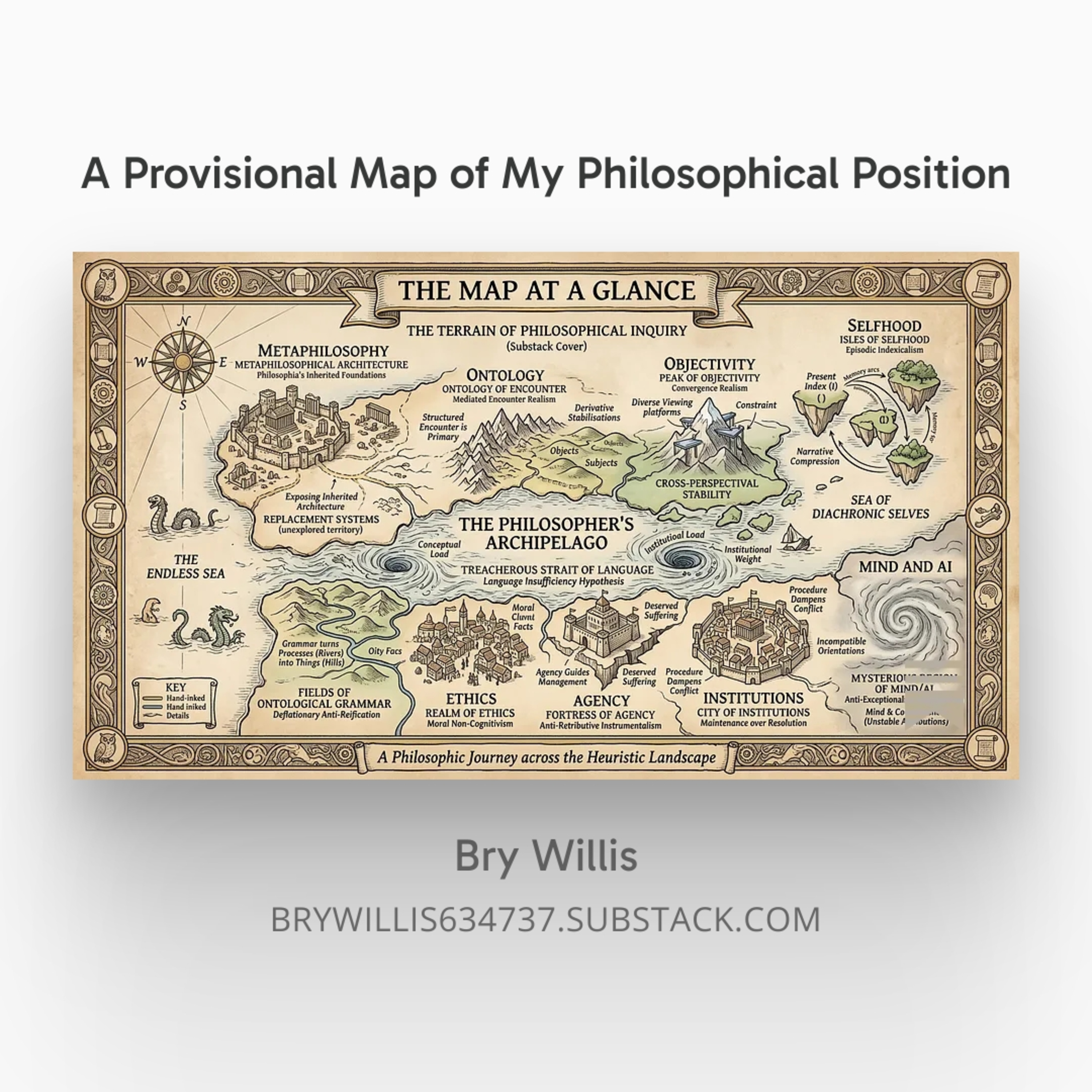 A Provisional Map of the Philosophical Positions of Bry Willis episode artwork