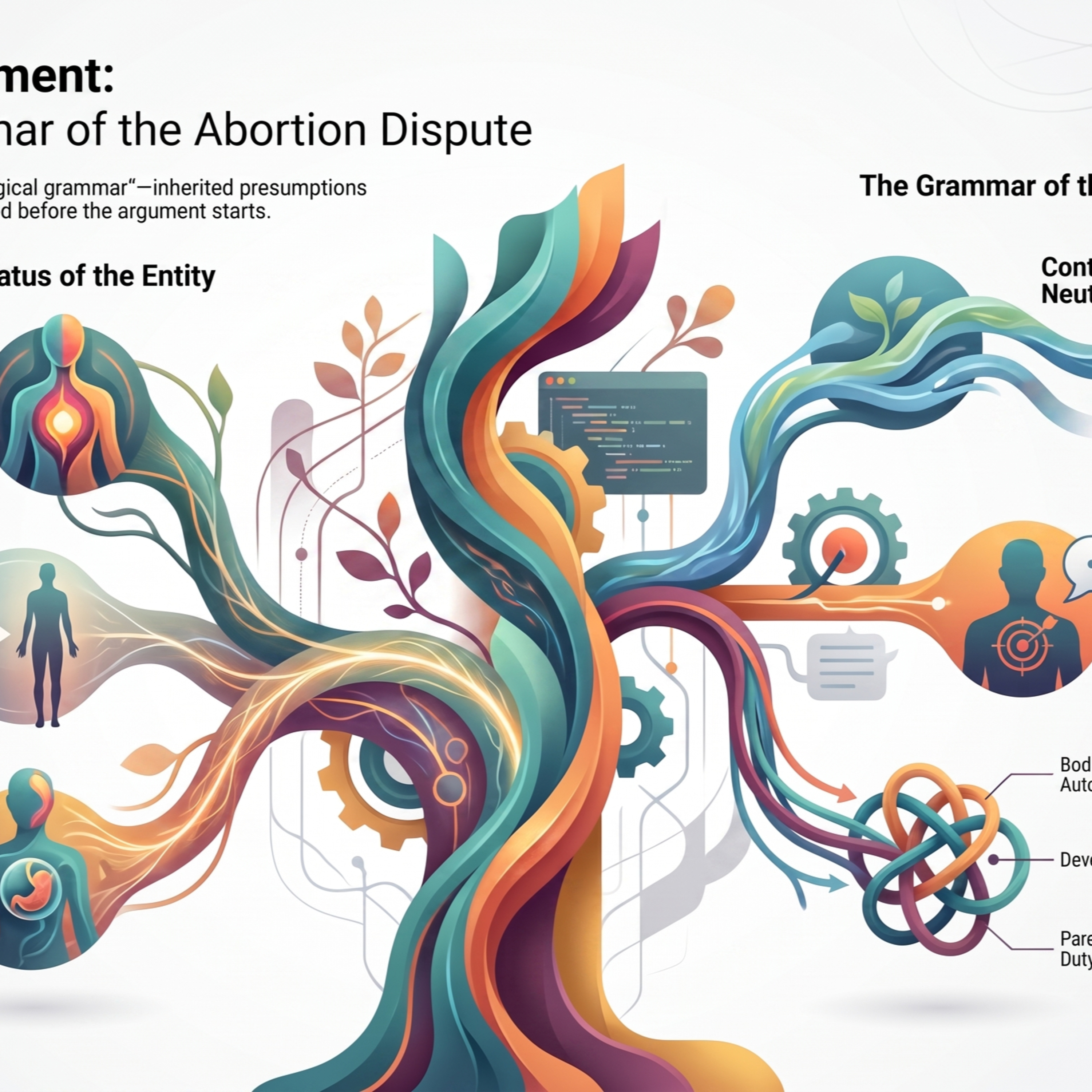 The Ontological Grammar of the Abortion Dispute episode artwork