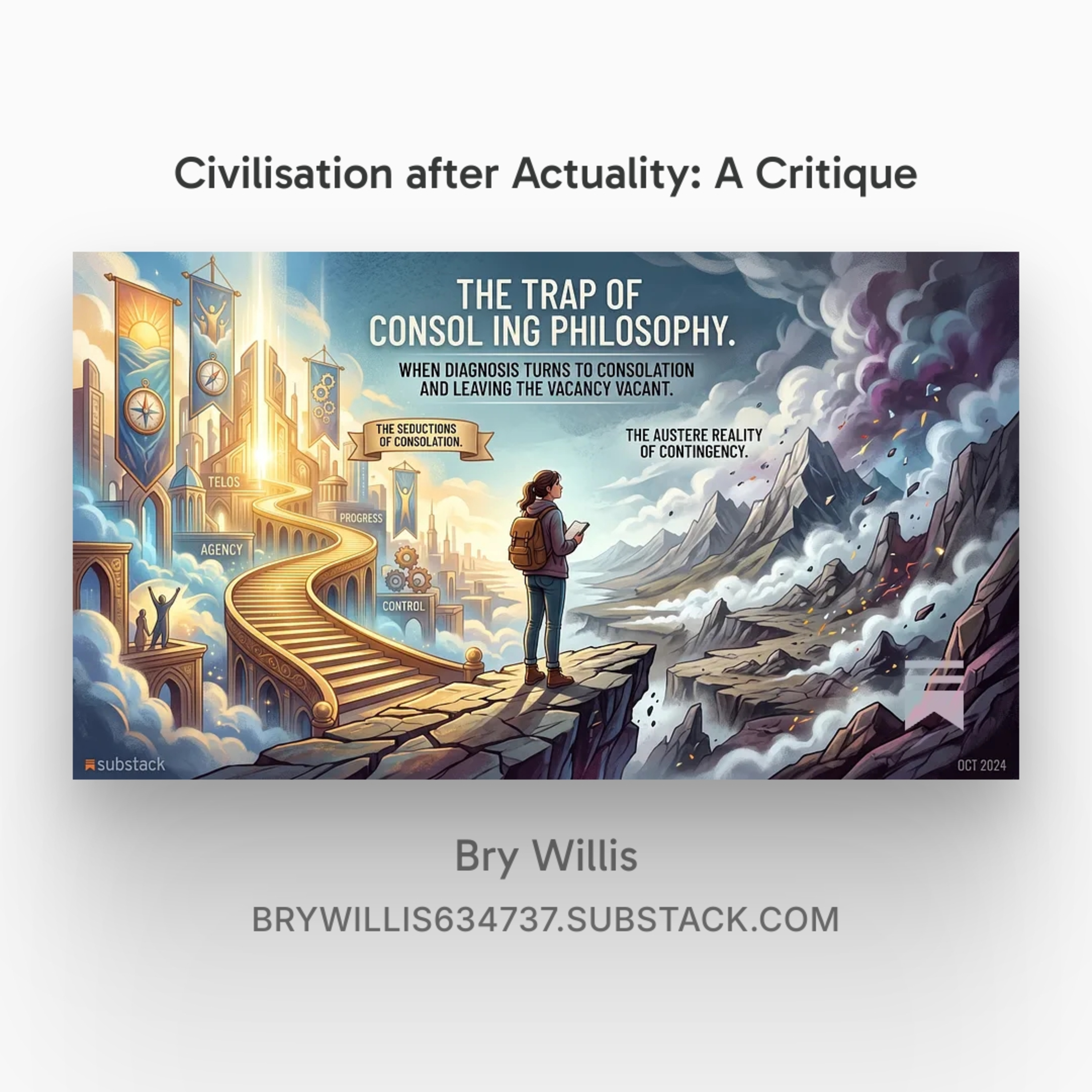 Beyond the Six Seductions: A Critique of Civilisational Progress episode artwork