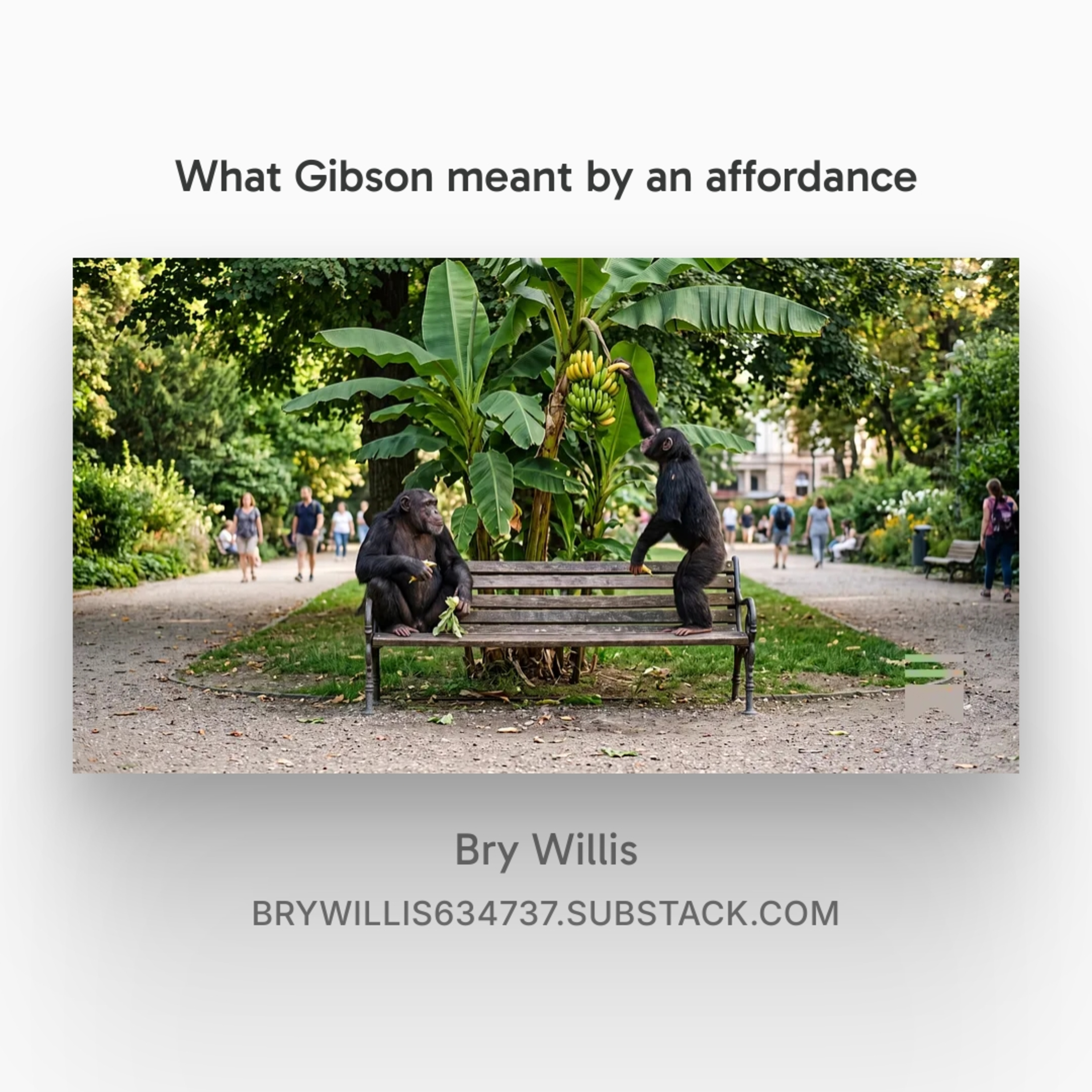 Gibson and the Ecological Mechanics of Affordance episode artwork
