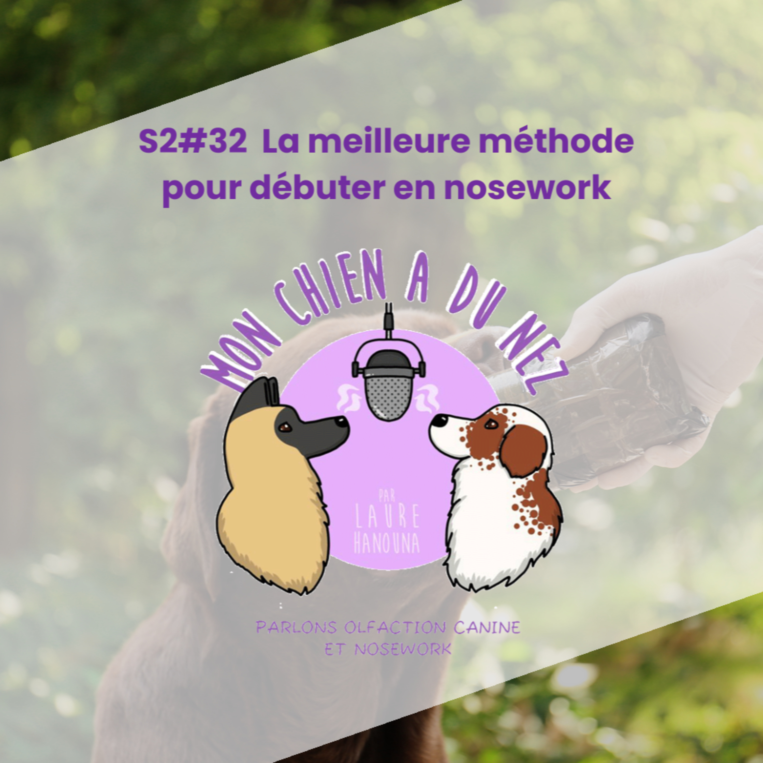 Mon chien a du nez!