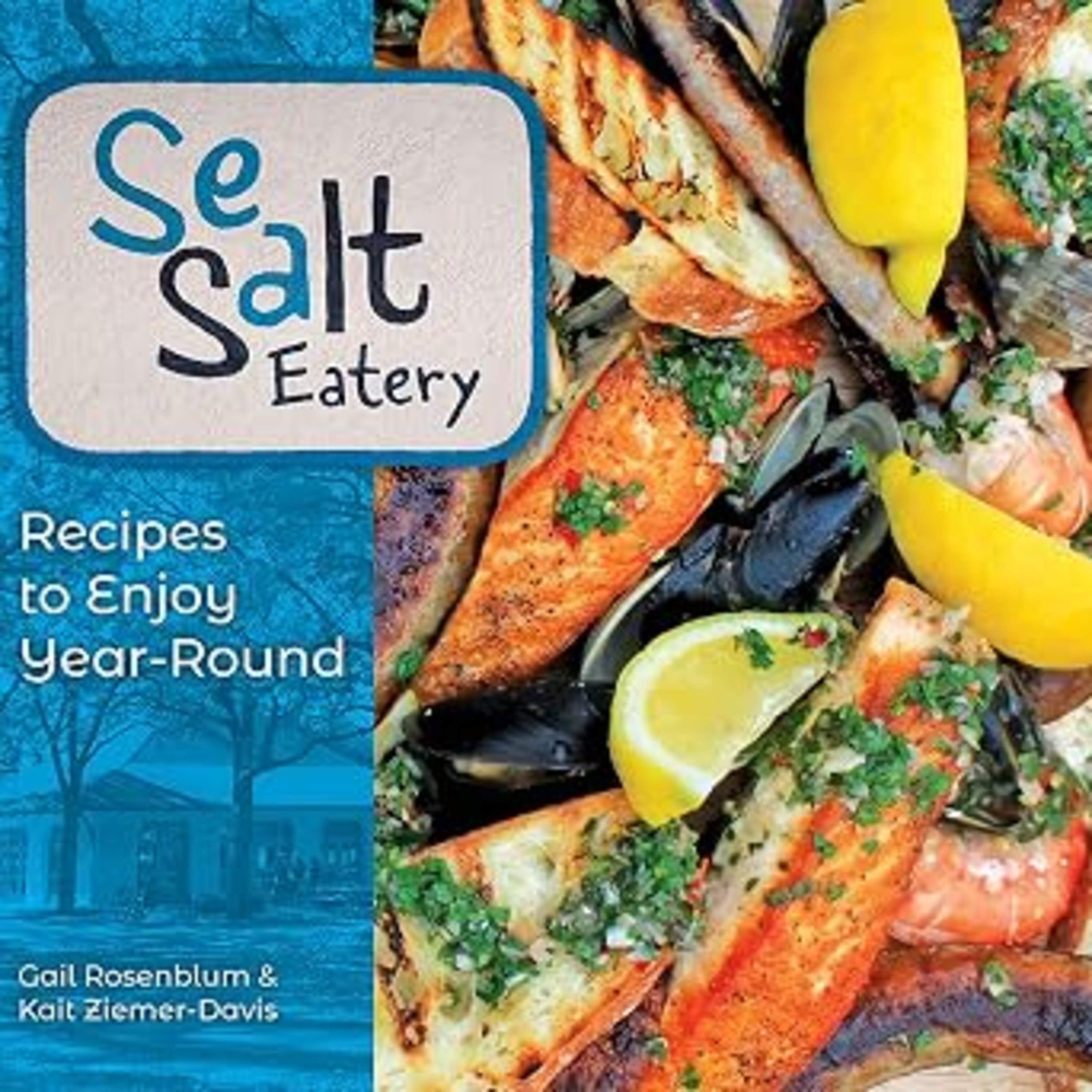 Gail Rosenblum and Kait Ziemer-Davis (SEA SALT EATERY: Recipes to Enjoy Year-Round) The Well Seasoned Librarian Podcast Season 17, Episode 8, episode artwork