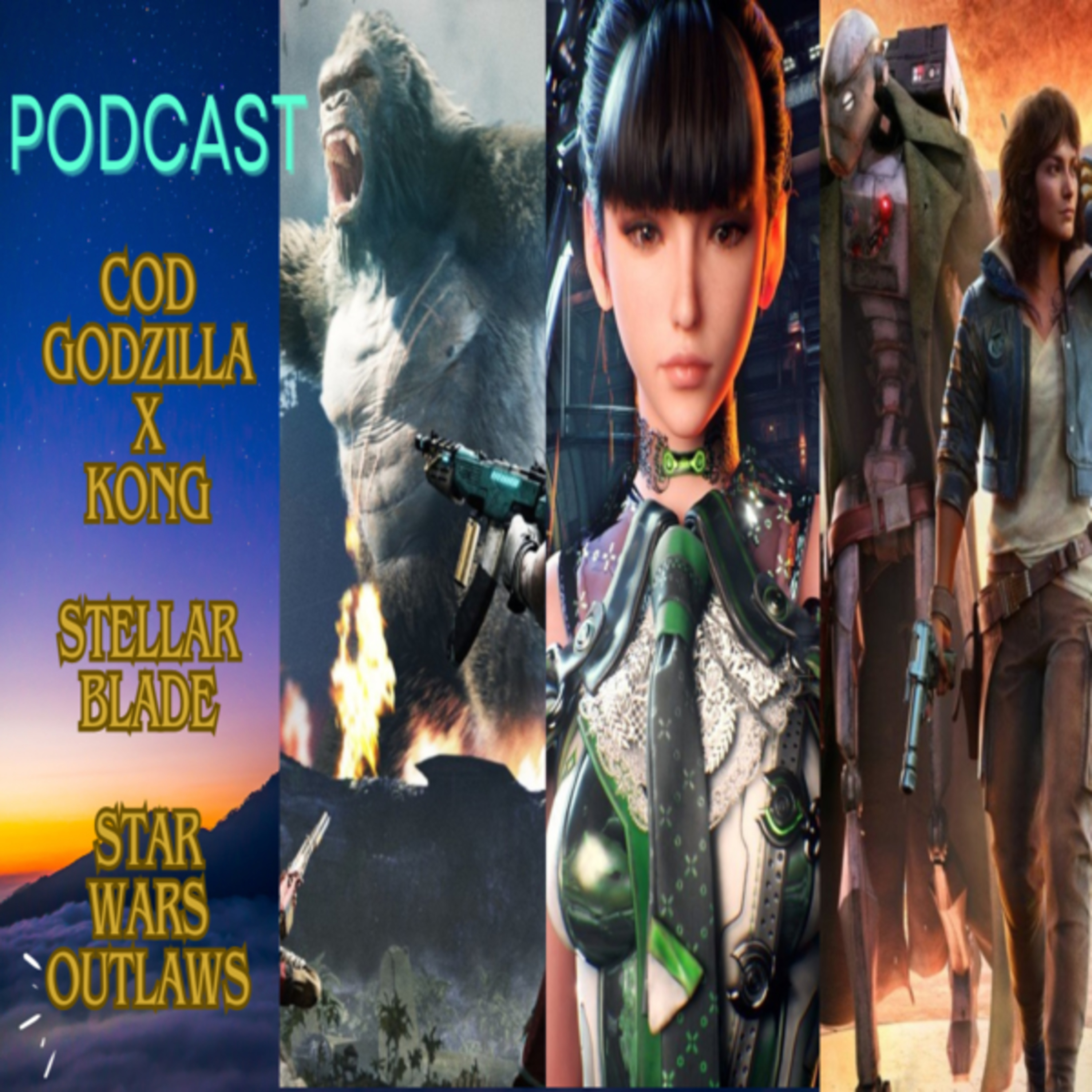 Demo de STELLAR BLADE rompió record, STAR WARS: OUTLAWS, CALL OF DUTY x GODZILLA x KONG y mas episode artwork
