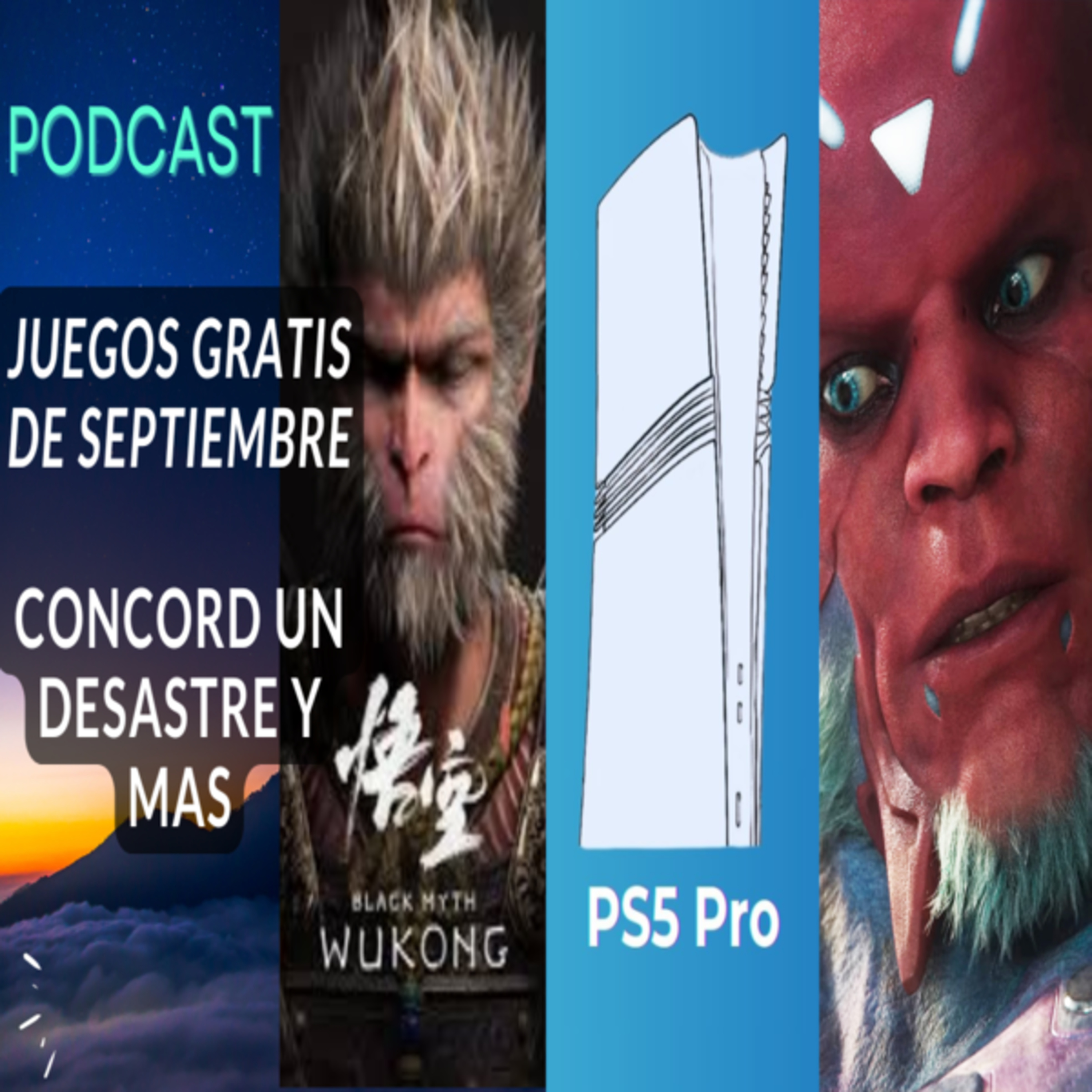 Los juegos GRATIS del mes y los juegos que van a salir, CONCORD se despide pronto, Posible diseño de PS5 Pro y más episode artwork