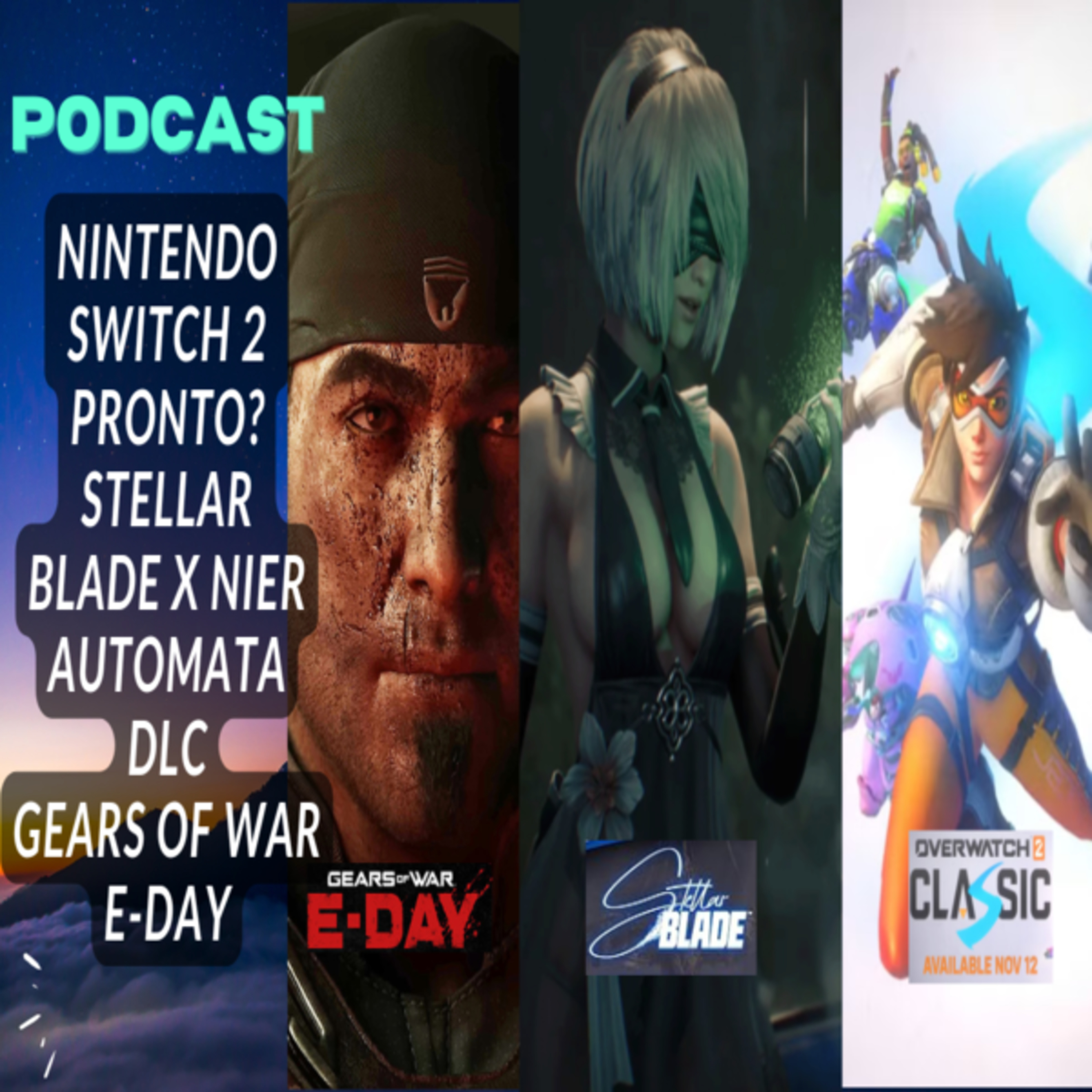 NINTENDO SWITCH 2 podría ser anunciado este 2024, STELLAR BLADE X NIER AUTOMATA, OVERWATCH CLASSIC y mas episode artwork