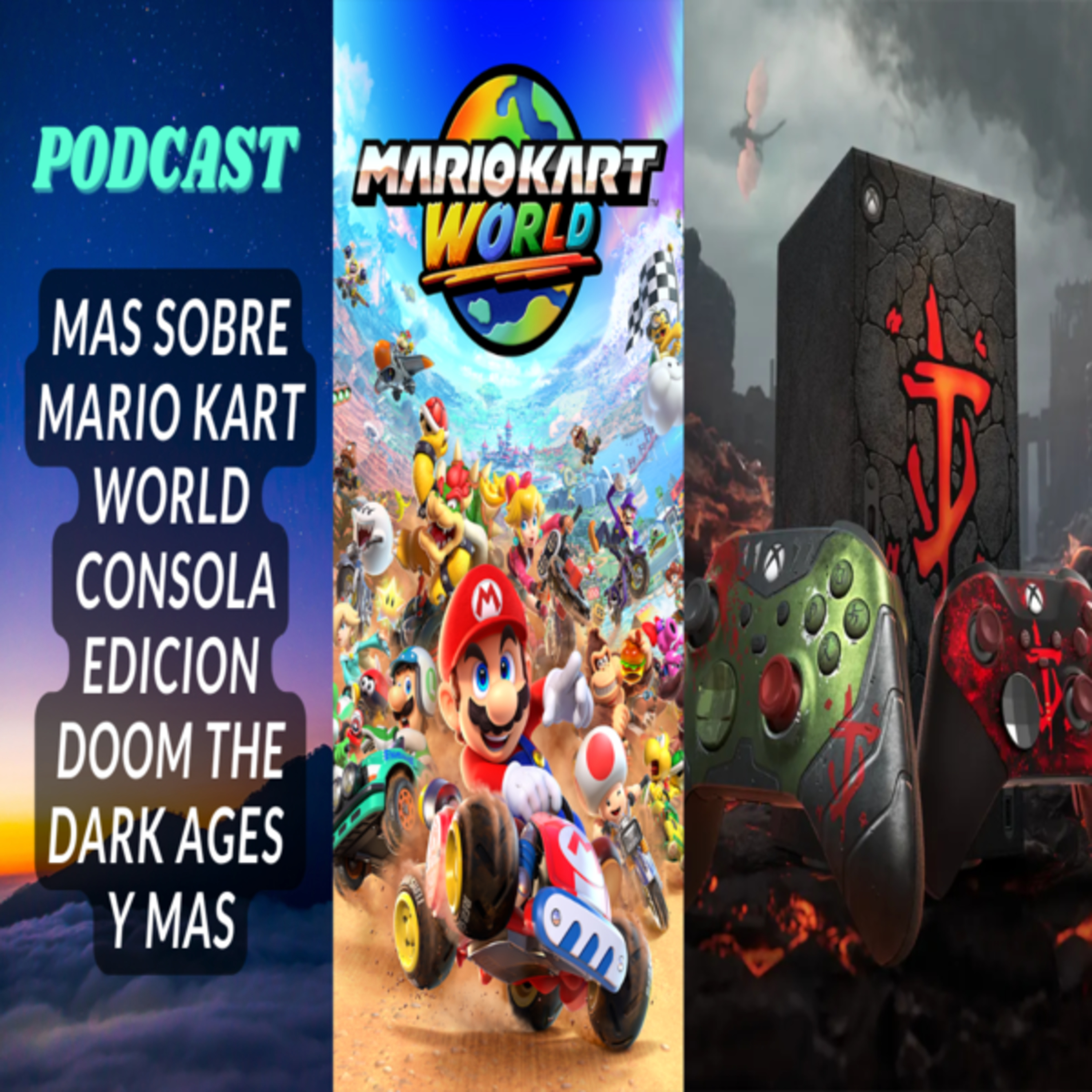 Todo sobre el directo de MARIO KART WORLD, Listo para las pre ordenes del NINTENDO SWITCH 2, Mas juegos para el XBOX Game Pass y mas episode artwork