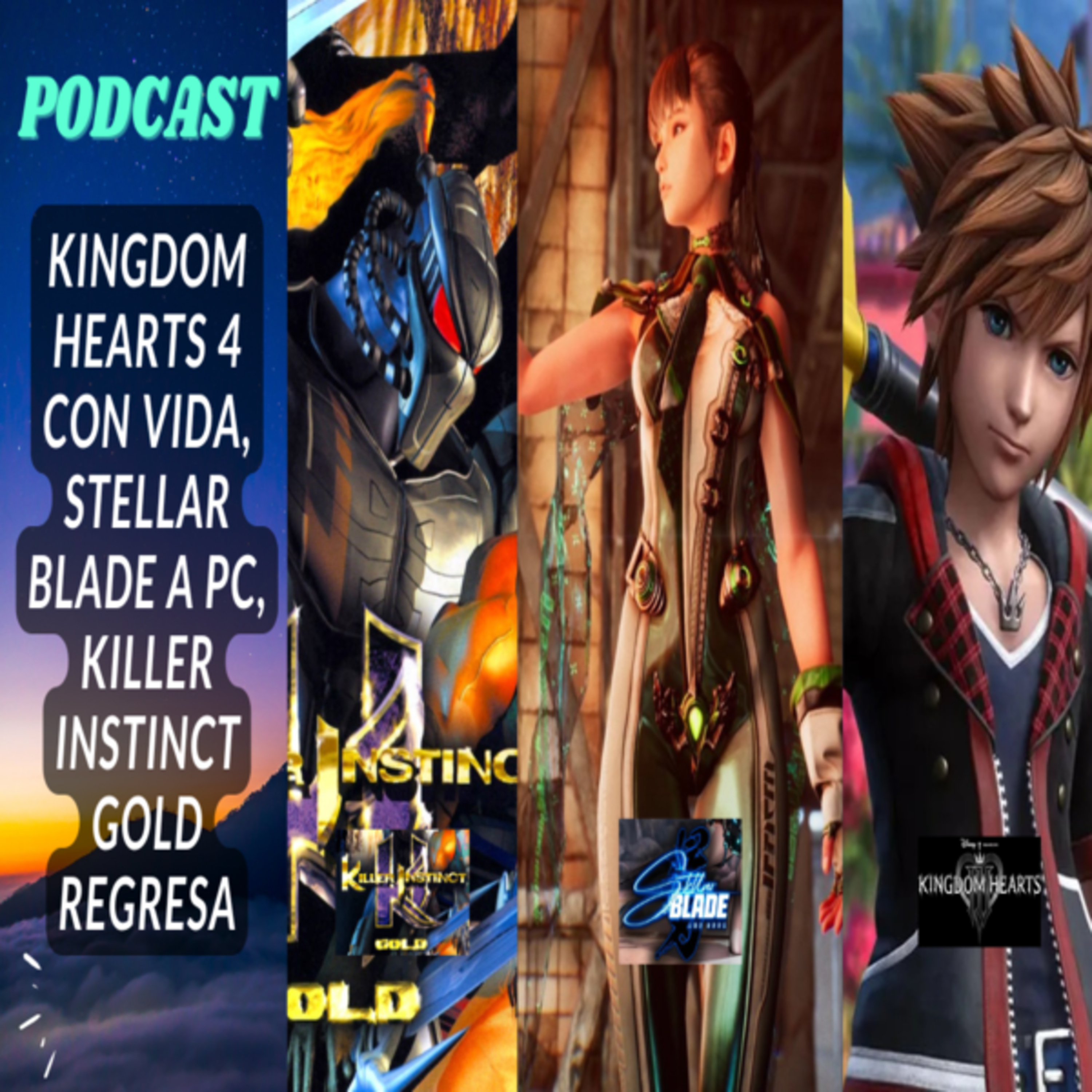 KINGDOM HEARTS 4 sigue en desarollo, STELLAR BLADE llega a PC, KILLER INSTINCT GOLD a NSO episode artwork