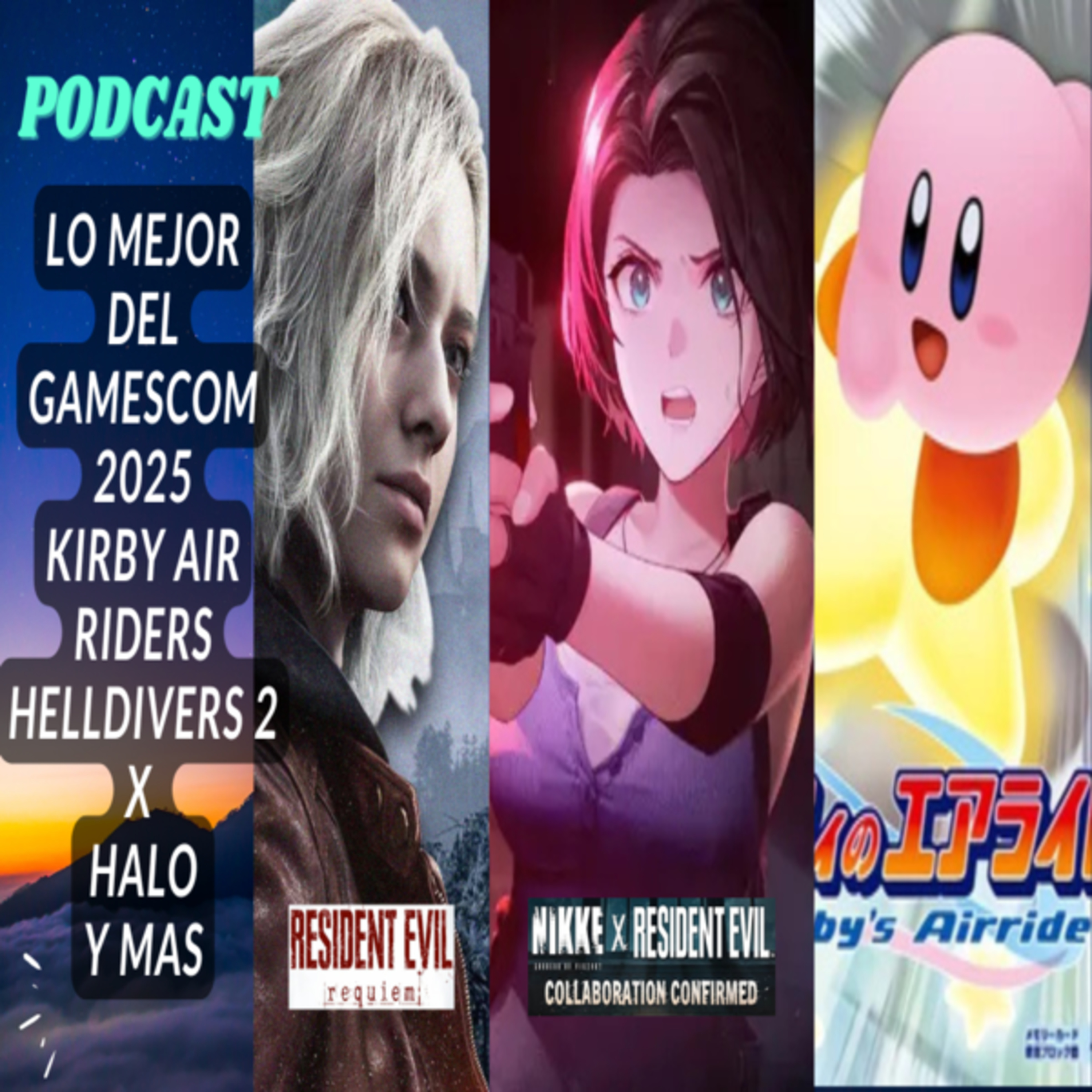 Lo mejor del GAMESCOM 2025 y del Directo de KIRBY AIR RIDERS, Mas sopresas en POKEMON Z-A y mas episode artwork