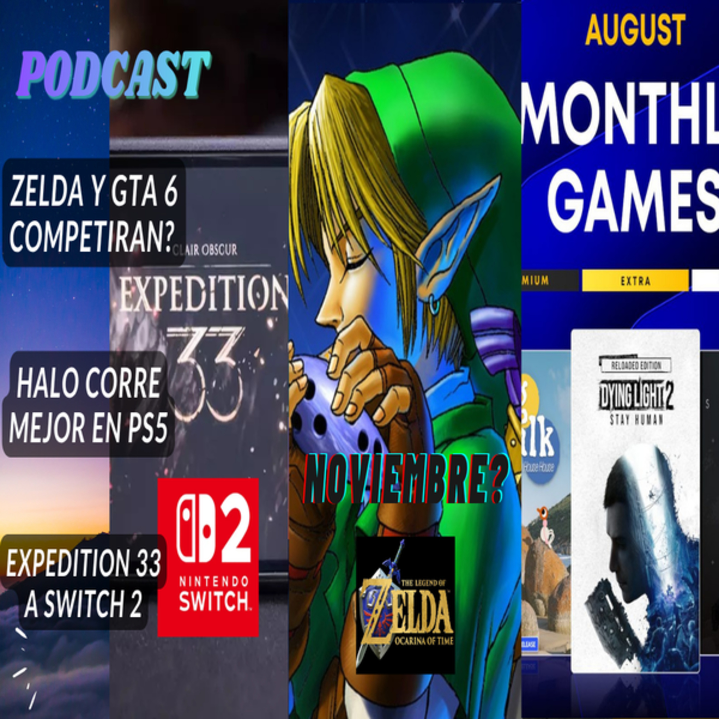 ZELDA OCARINA OF TIME podria llegar en Noviembre, Juegos GRATIS de Agosto, Nuevo DLC POKOPIA y mas episode artwork