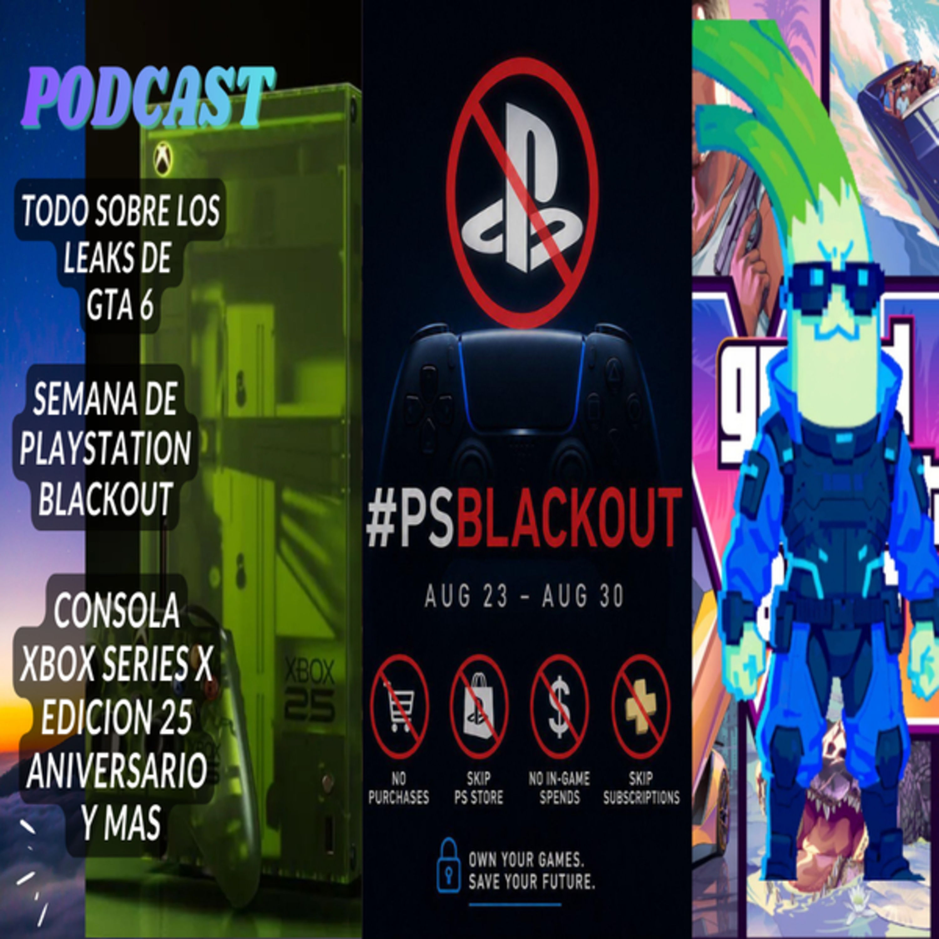 Semana de PLAYSTATION BLACKOUT, GTA 6 con mas LEAKS, BETA de DUSKBLOODS llega a SWITCH 2 y mas episode artwork