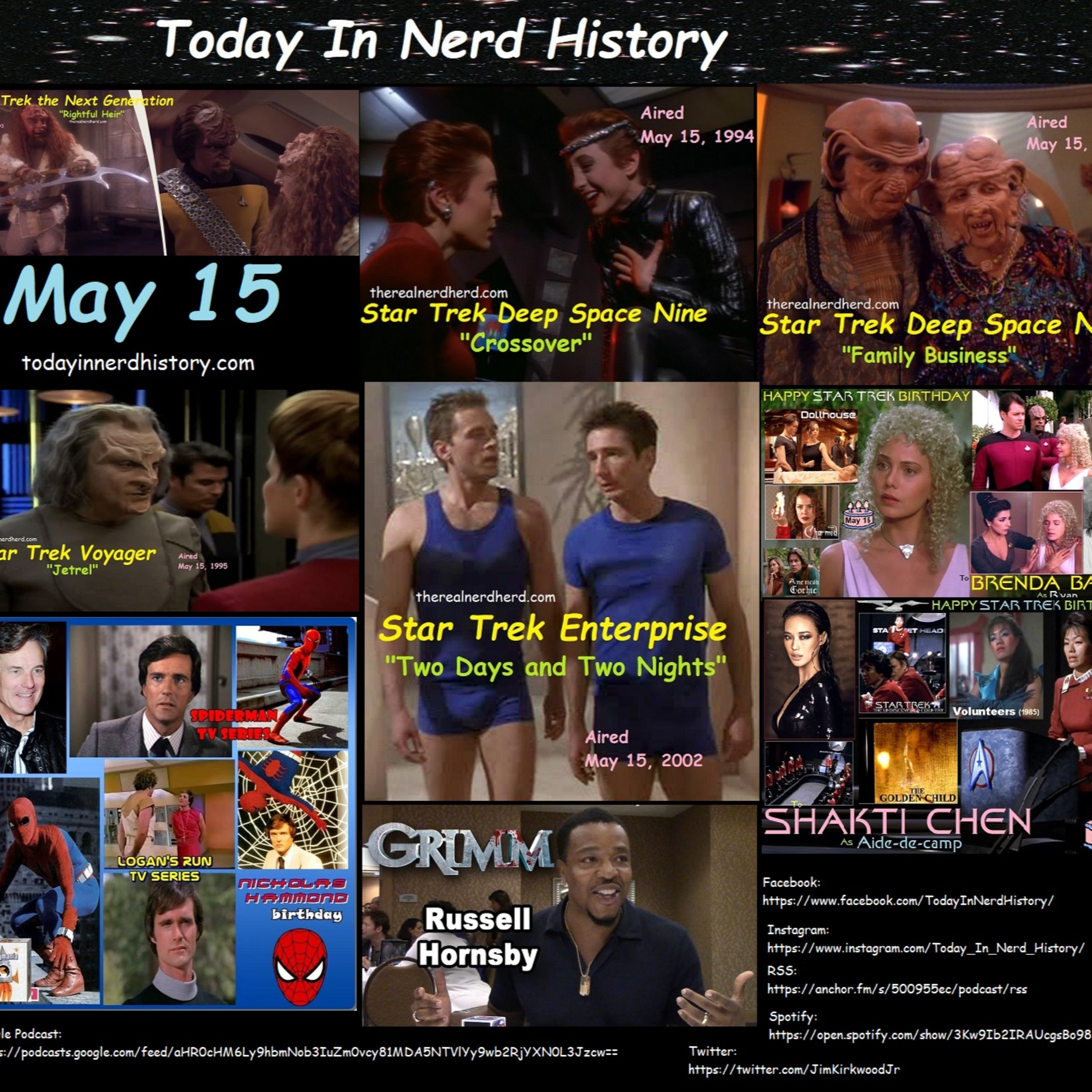 Today In Nerd History May 15 episode artwork