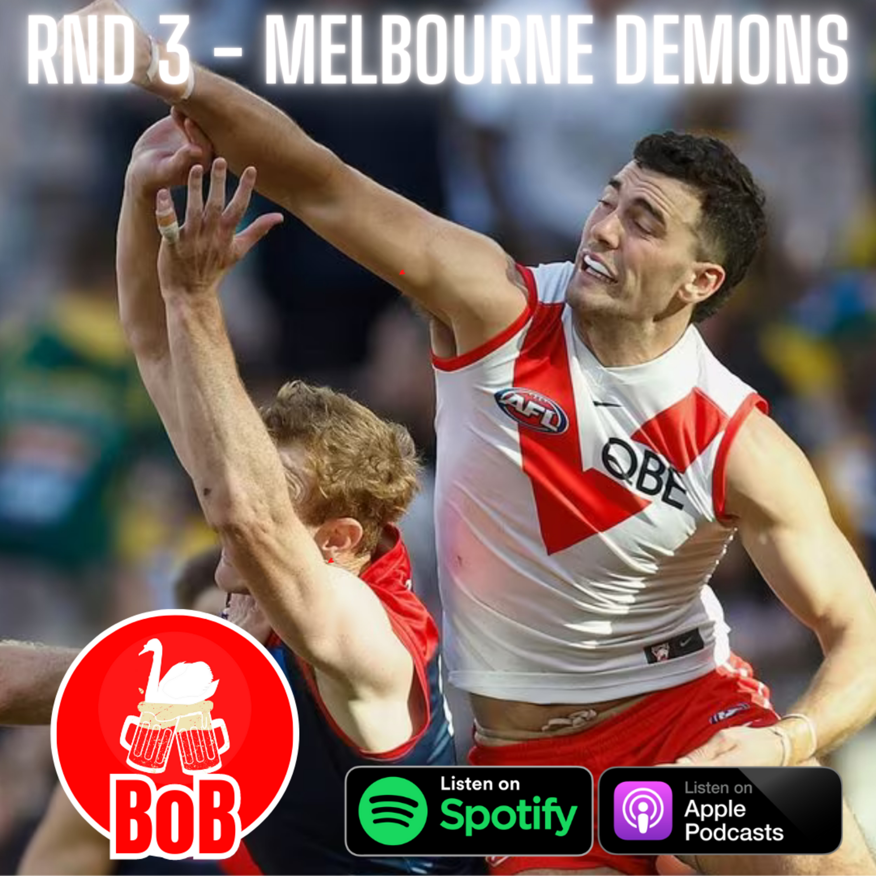 S23: R3 v MEL | Swans held up by a strong squad of Demons episode artwork