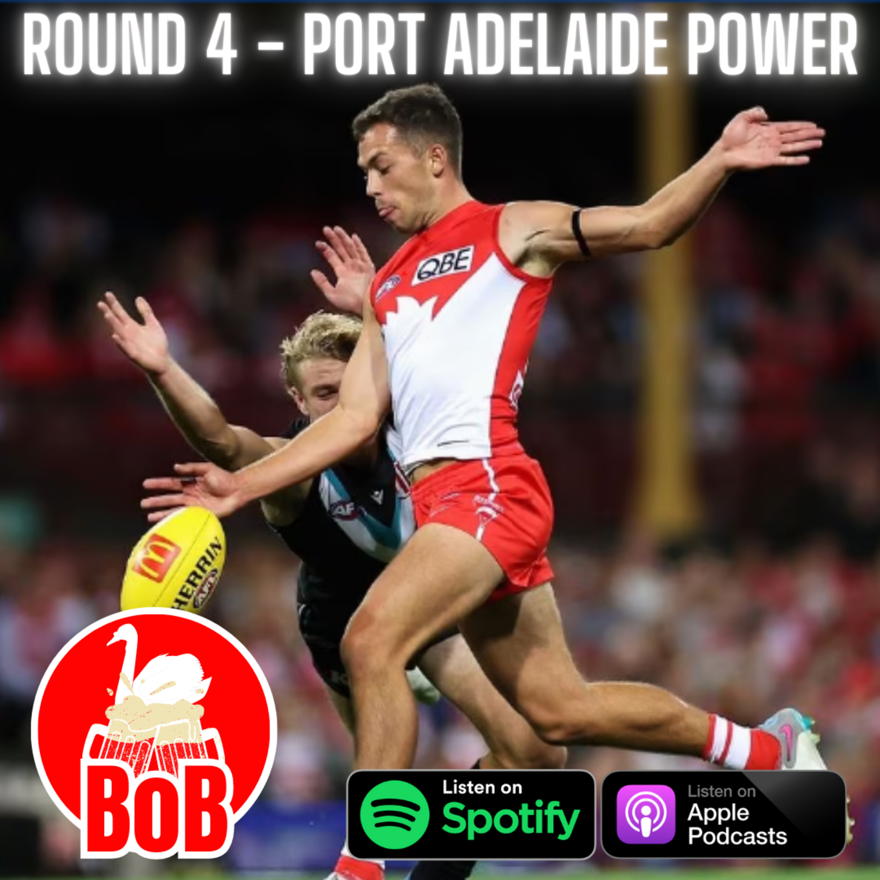 S23: R4 v POR | Swans couldn't get over the line against Power episode artwork