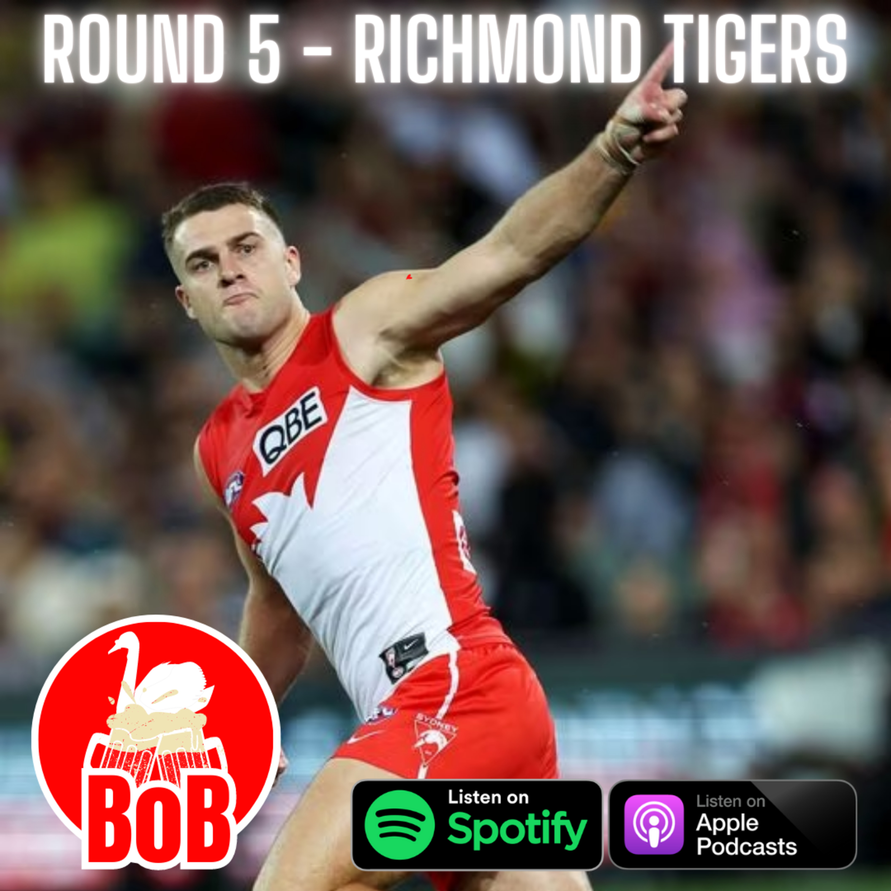 S23: R5 v RIC | Papley enters orbit and Blakey is a rock as young Swans run away from Tigers episode artwork