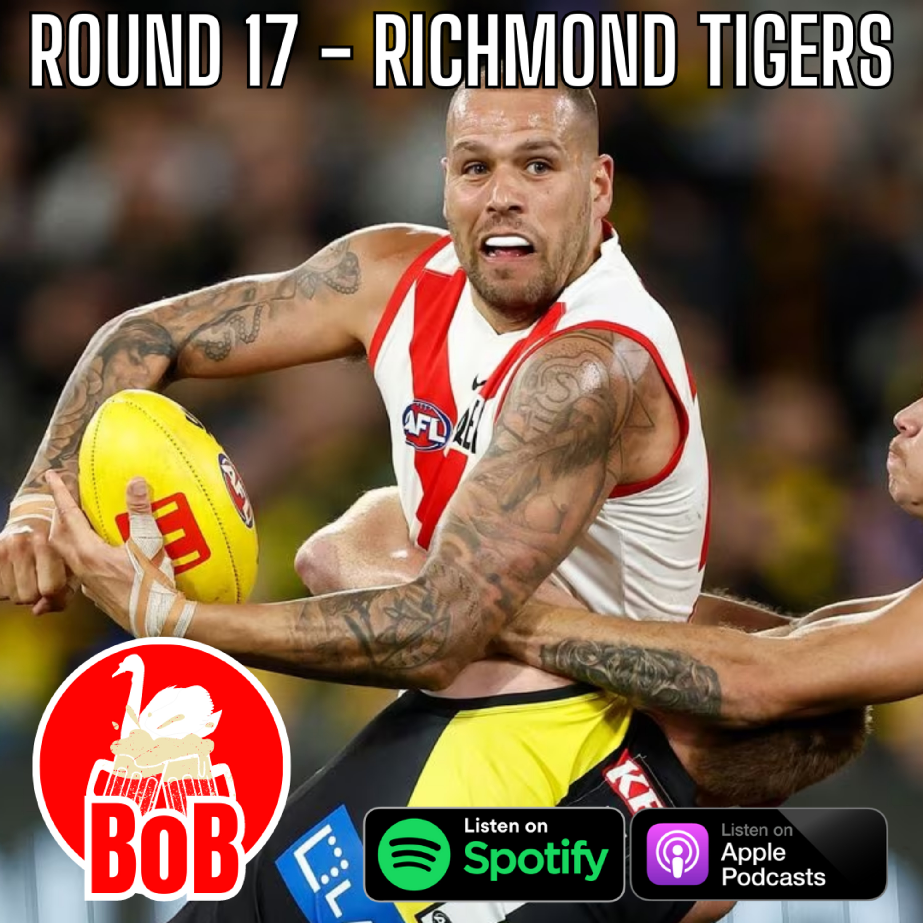 S23: R17 v RICH | Swans allow Tigers to roll them in the wet episode artwork