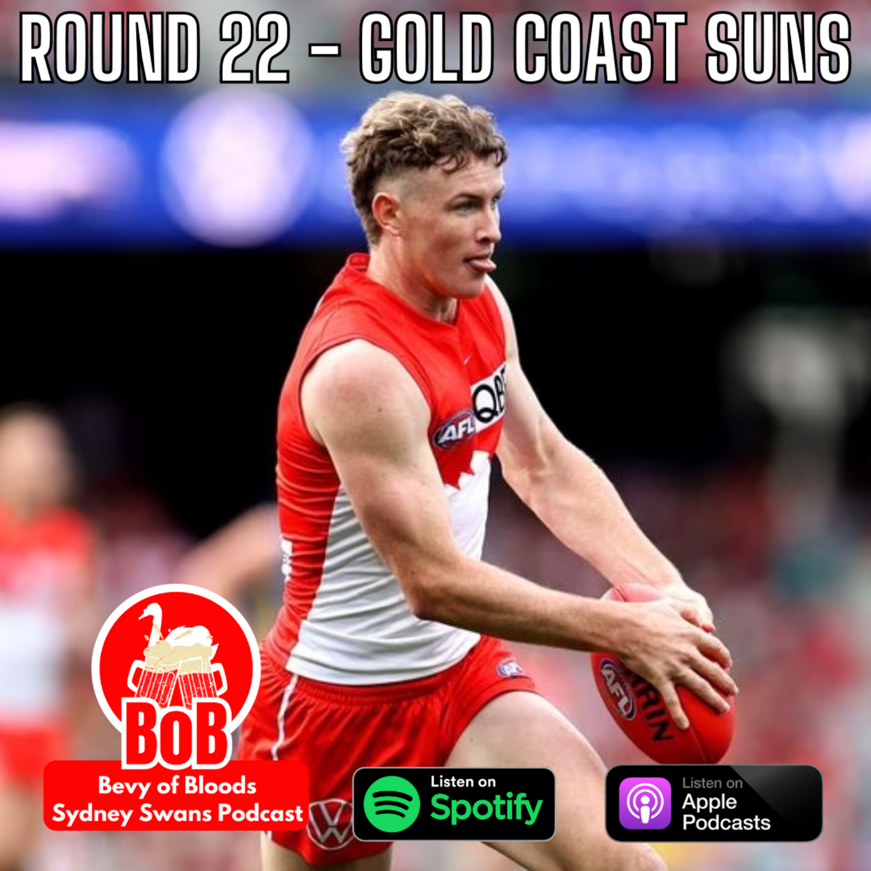 S23: R22 v GCS | Swans fly over the Suns, looks promising up here. episode artwork