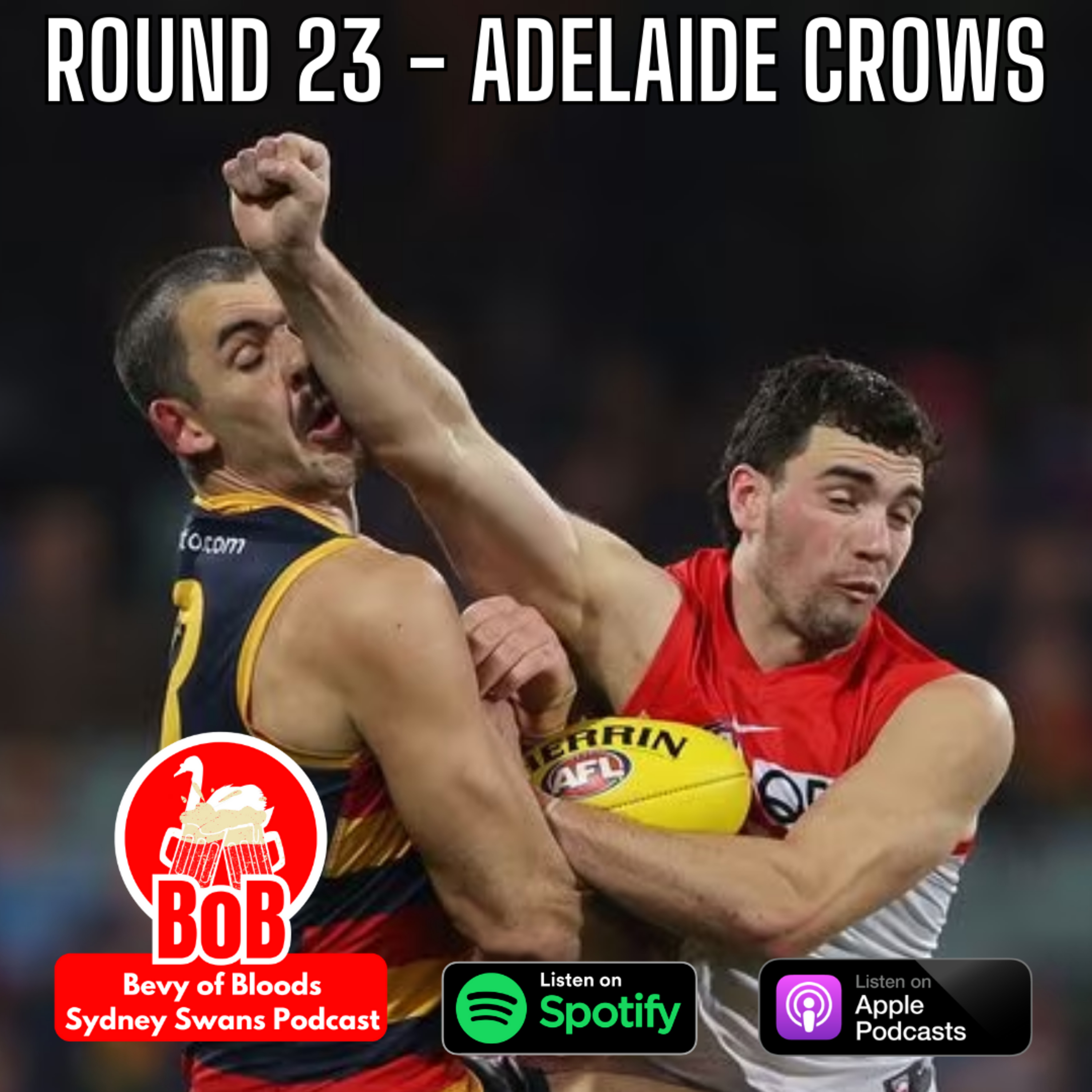 S23: R23 v ADE | Swans get thrown into some controversy and results go our way to get into Finals episode artwork