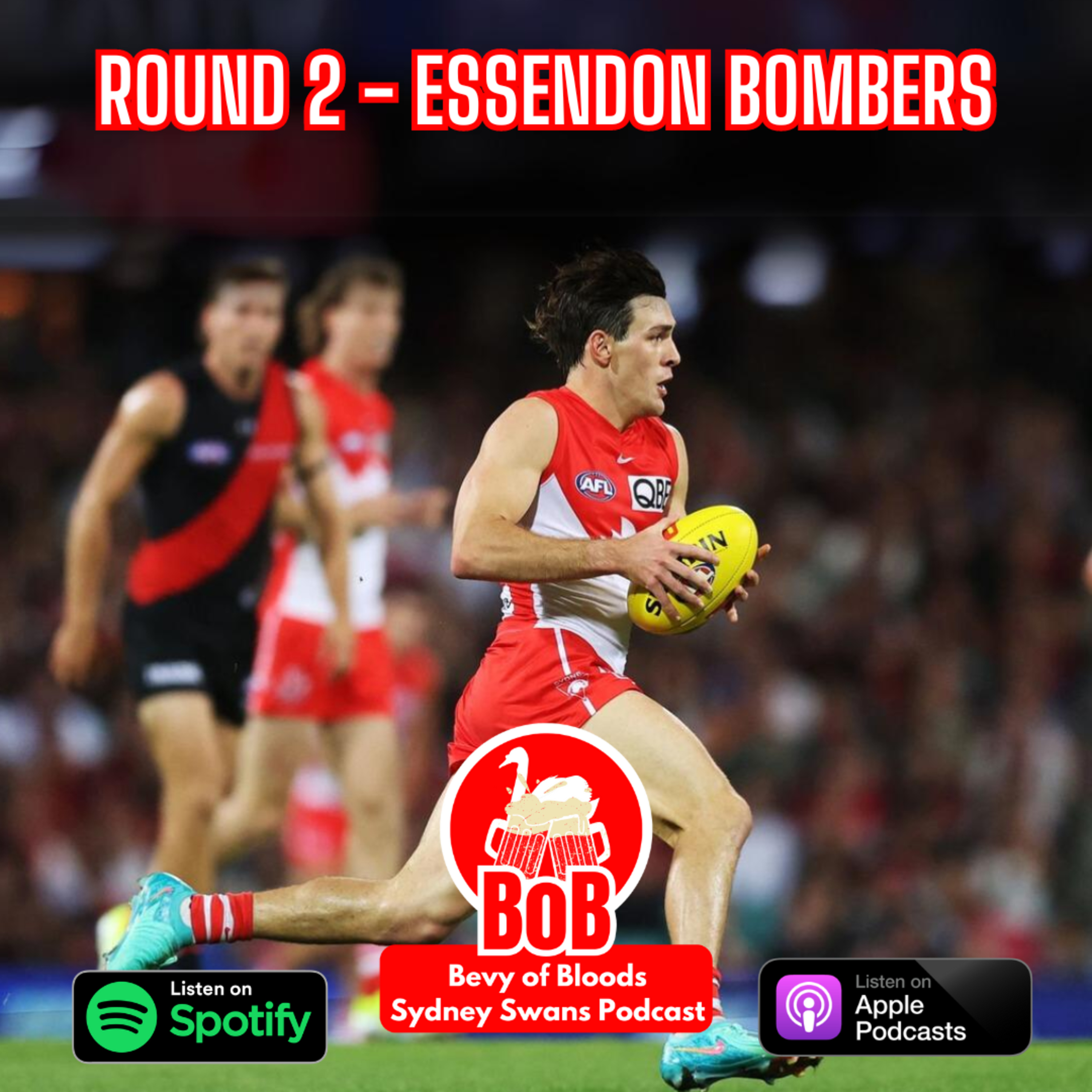 S24 R2: SYD v ESS | Swans by 30 points episode artwork