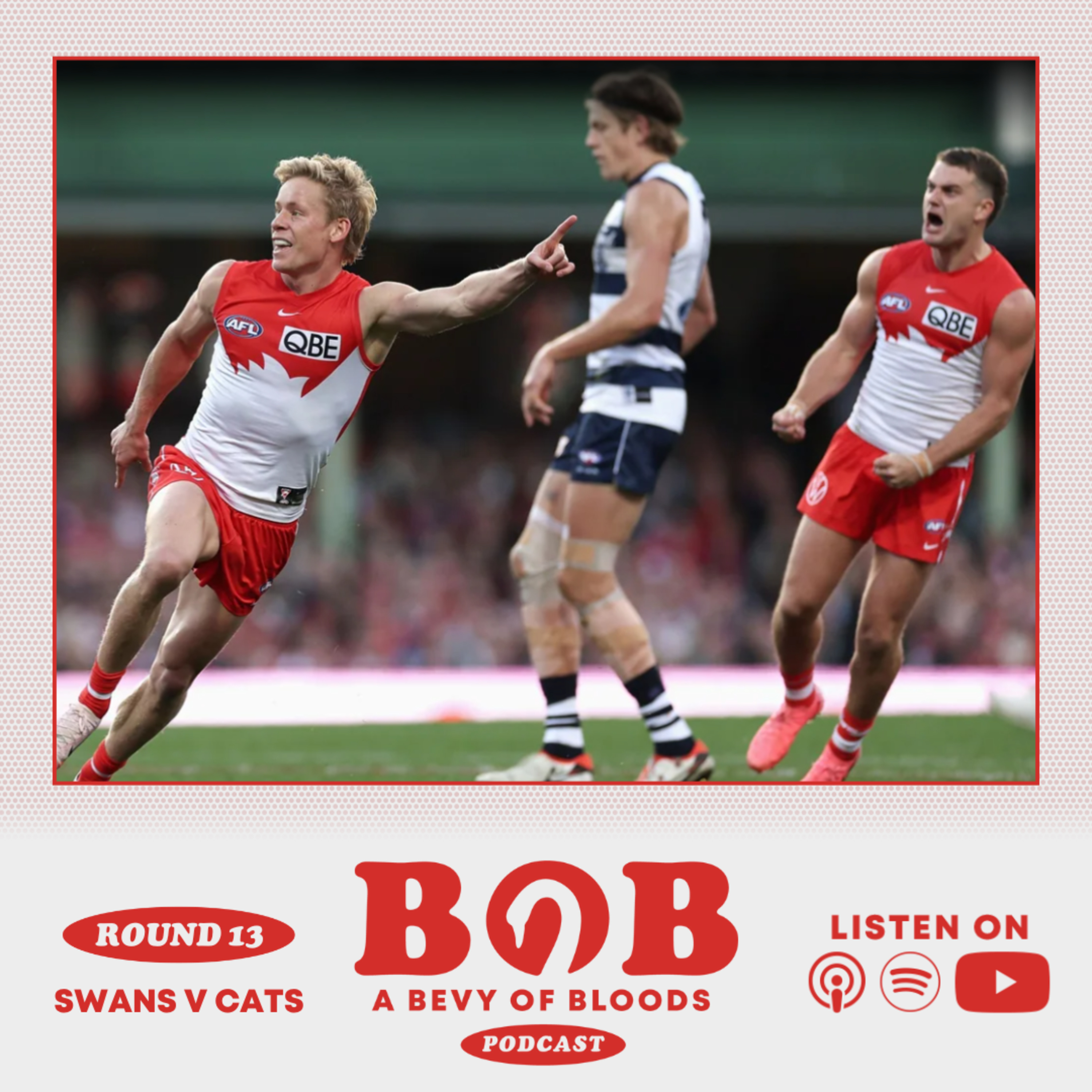 S24 R13 SYD ｖ GEE |  Swans by 30 points episode artwork
