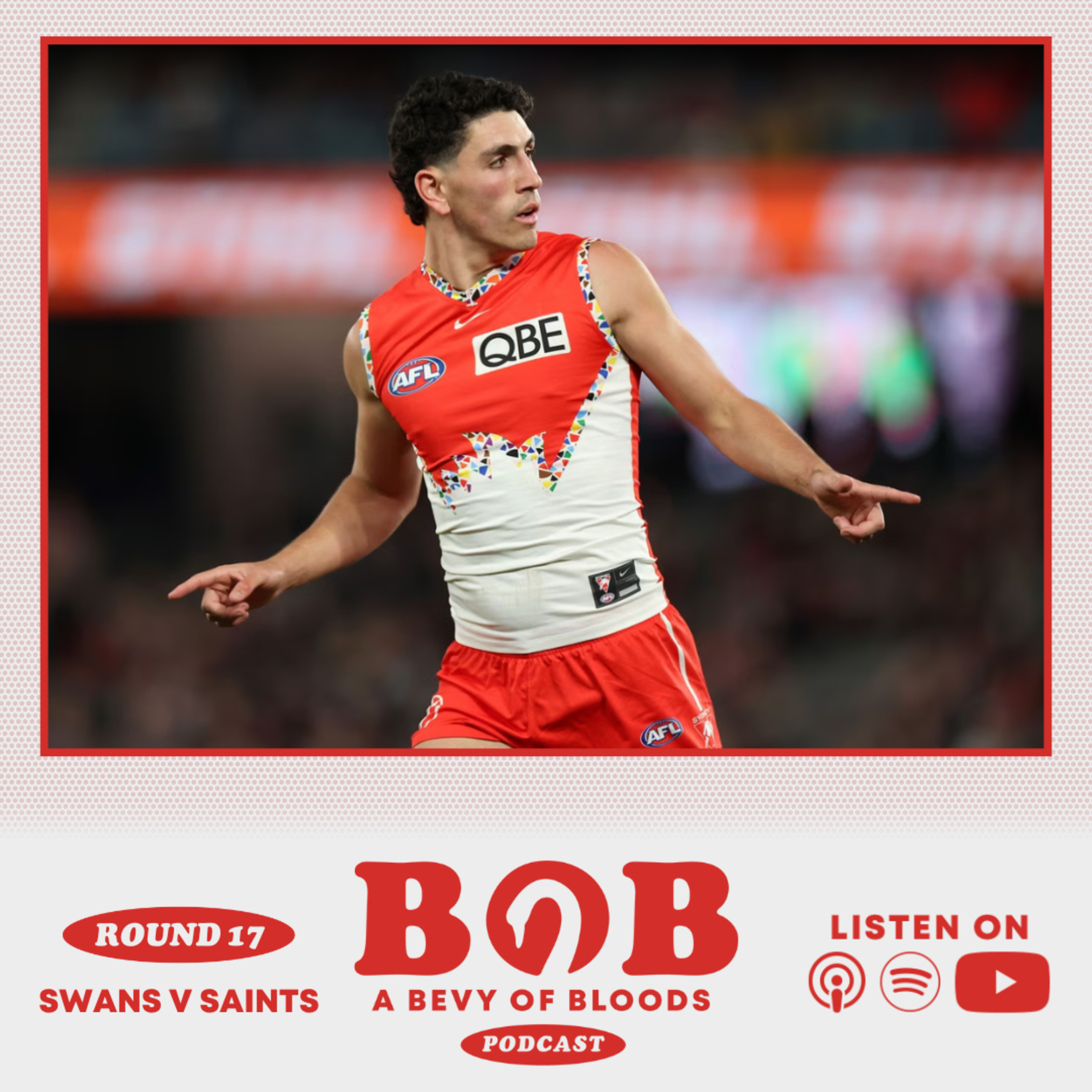 S24 R17 STK v SYD | Swans go down to Saints by 2 points  episode artwork