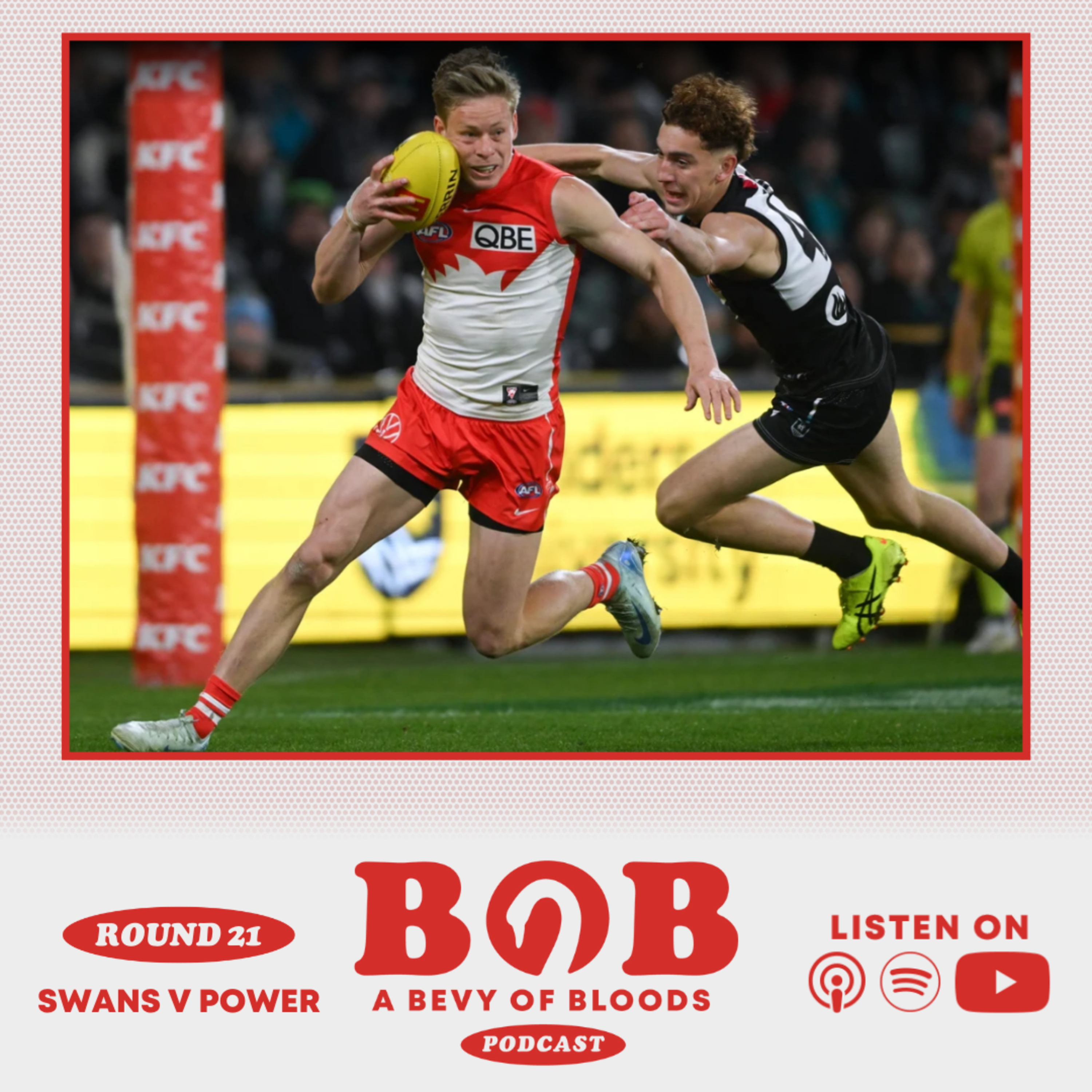 S24 R21 SYD v POR |  Port Power over the Swans in a lucklustre game. episode artwork