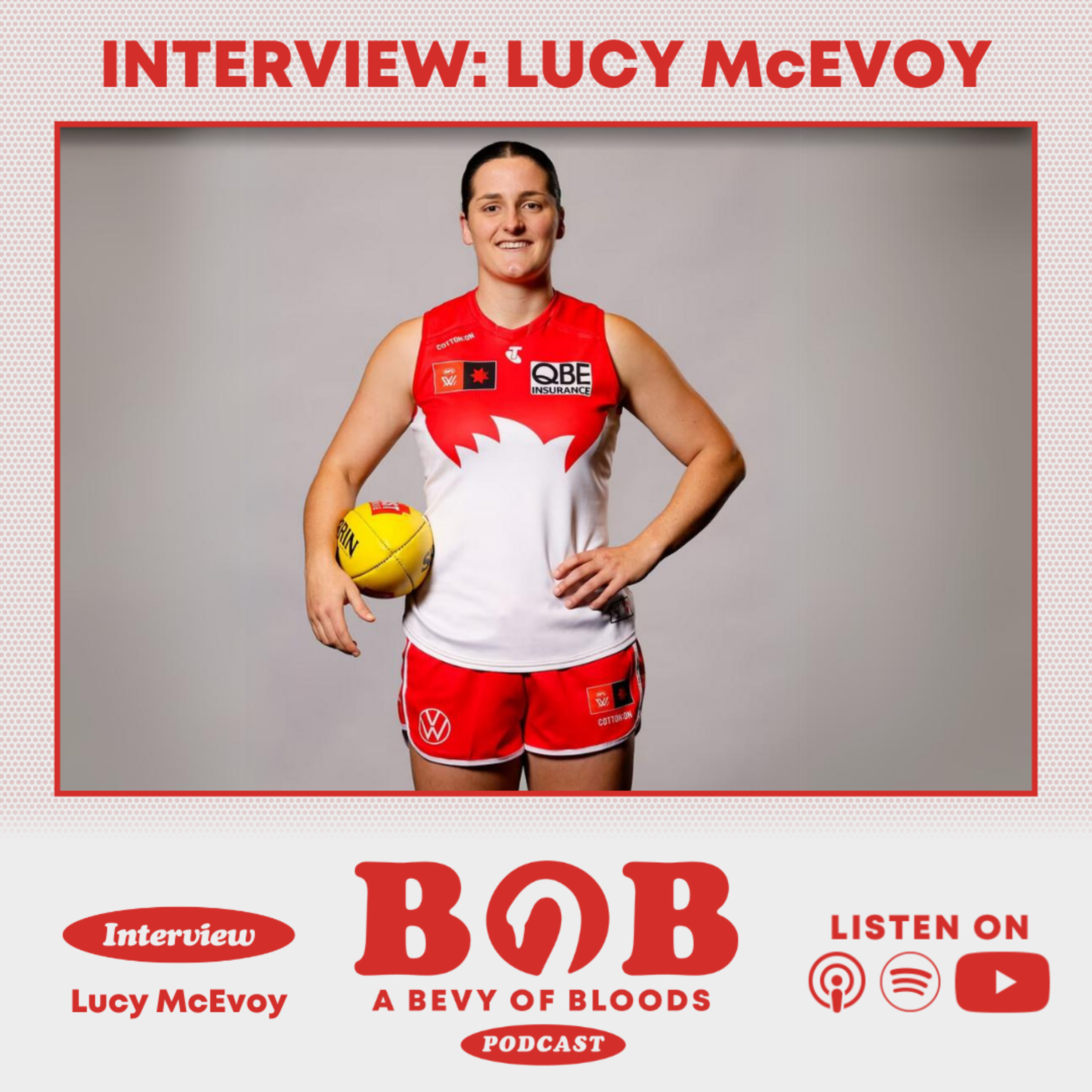 AFLW S24: Interview with Lucy McEvoy episode artwork