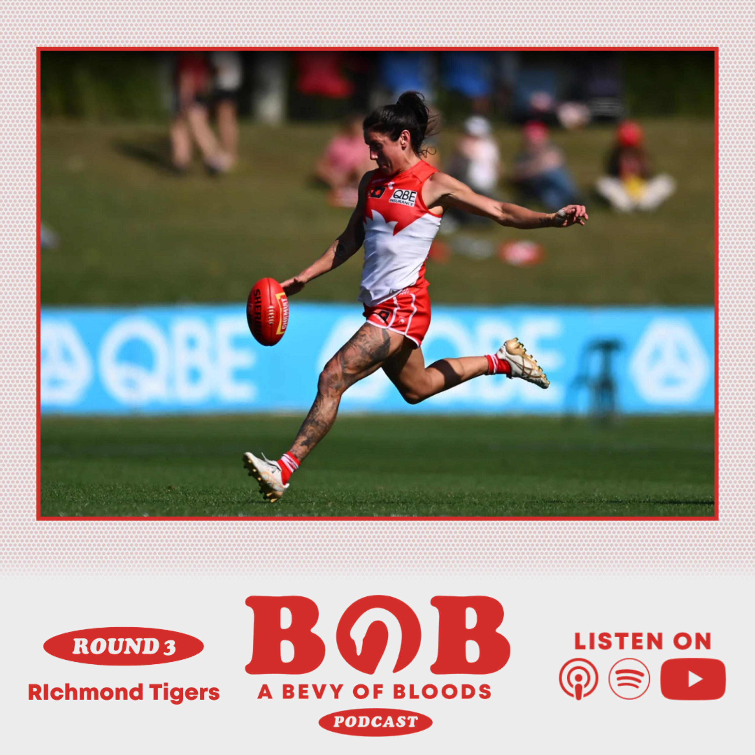AFLW S24 R3 vs Tigers | Tigers prove too strong as the Swans go down in Coffs Harbour. episode artwork