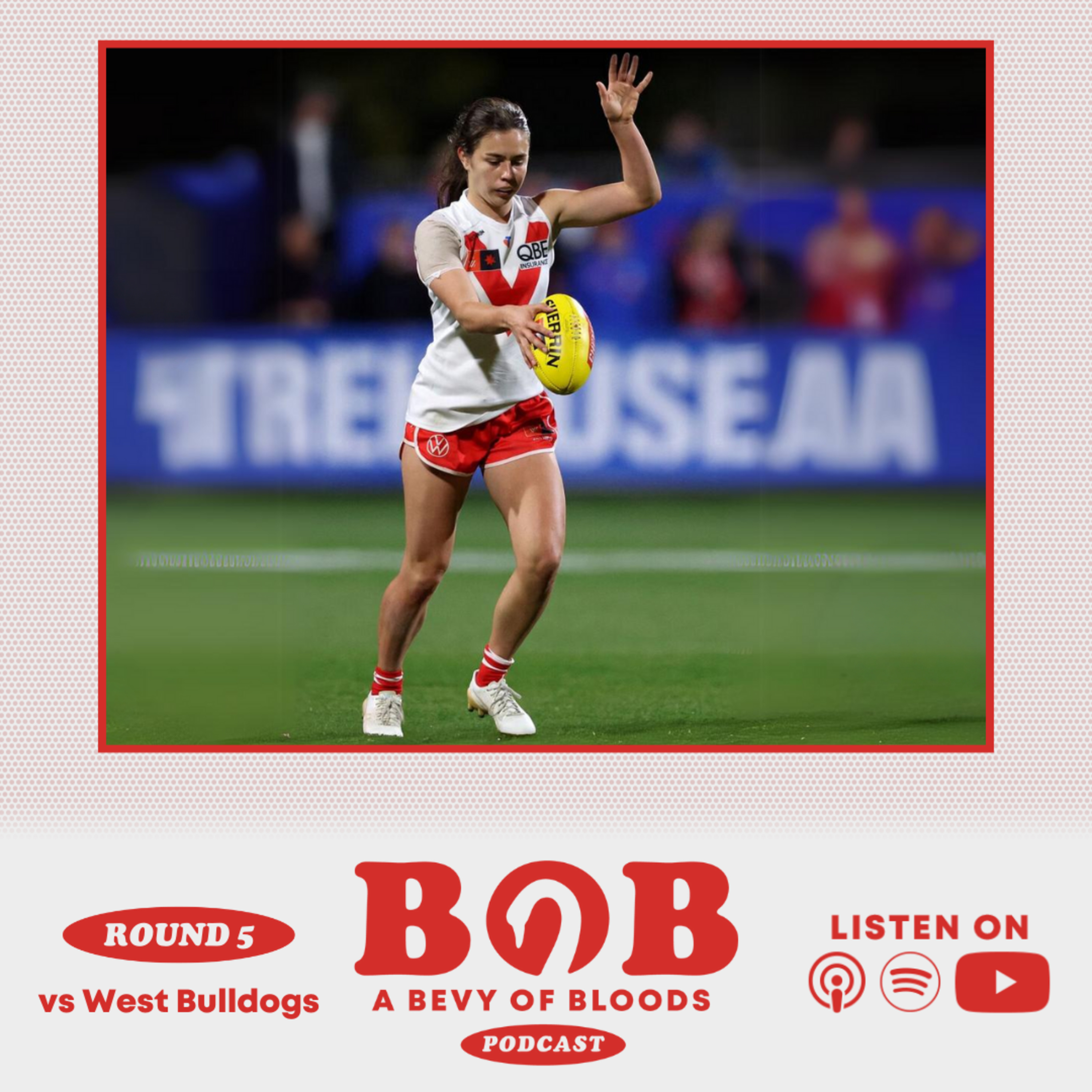 AFLW S24 R5 vs | Swans get run down by fast finishing Dogs episode artwork