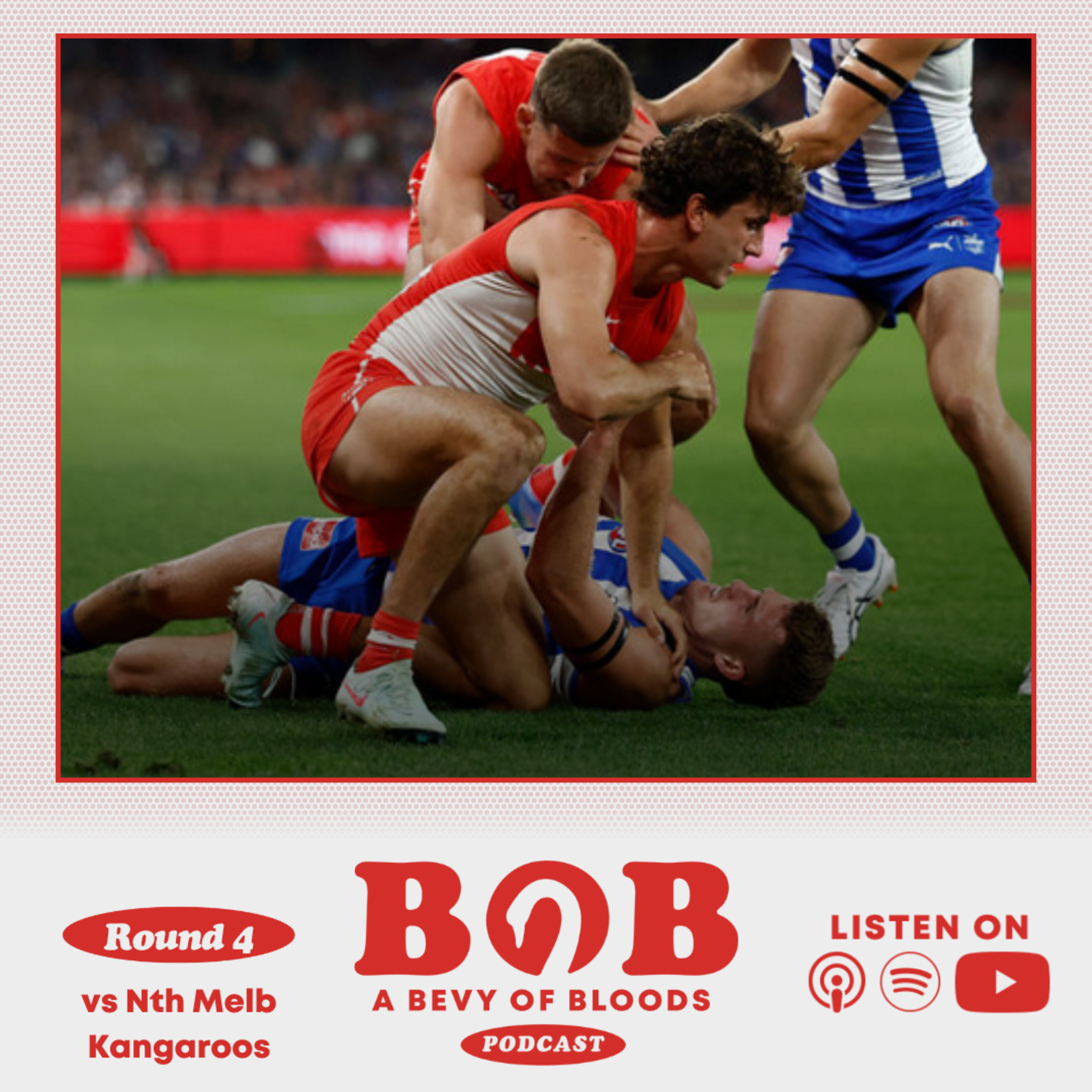 S25 R4: NMK v SYD |  Swans mourn Parker leaving with a solid win. episode artwork