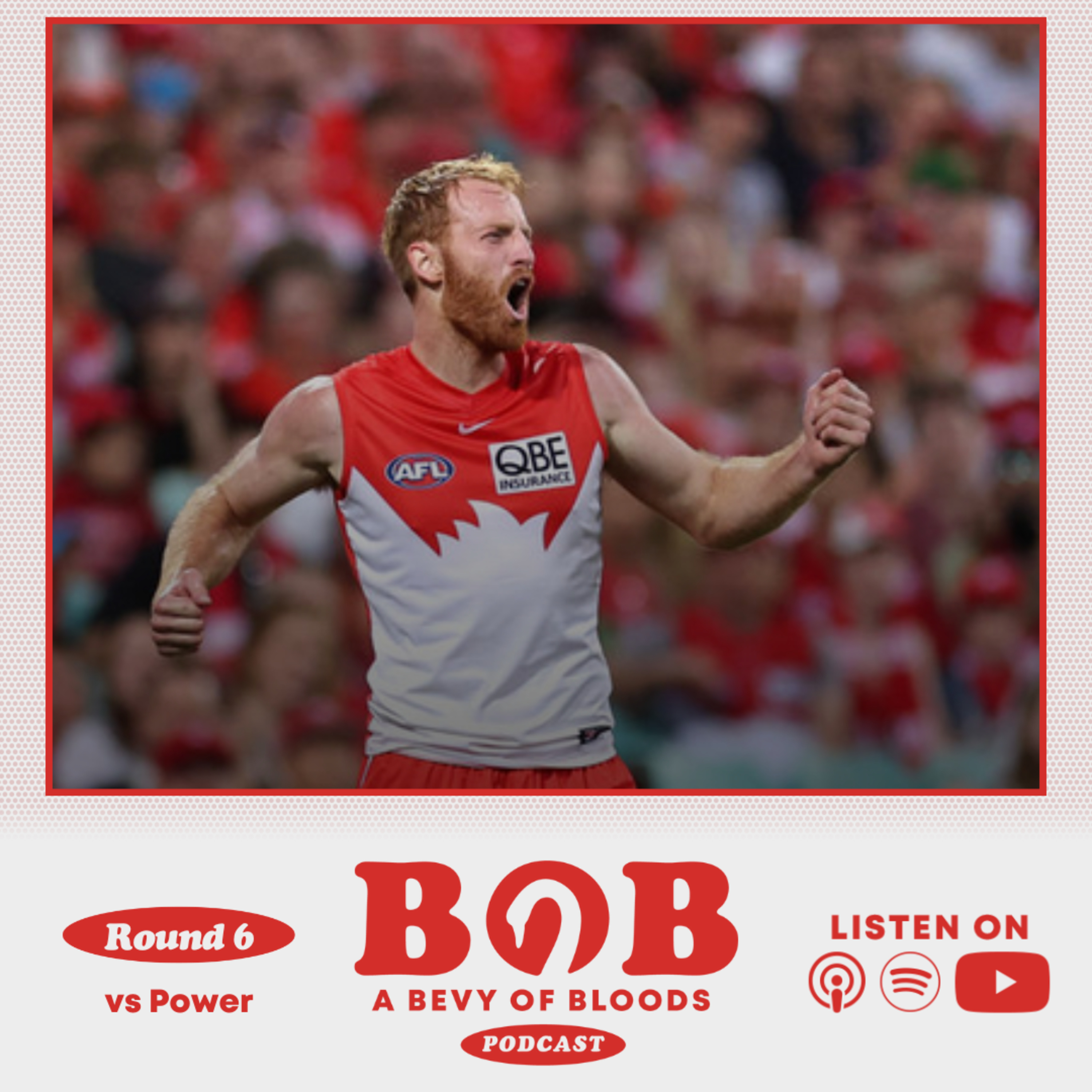S25 R6: SYD v POR | Swans go down at Home in a disappointing way episode artwork