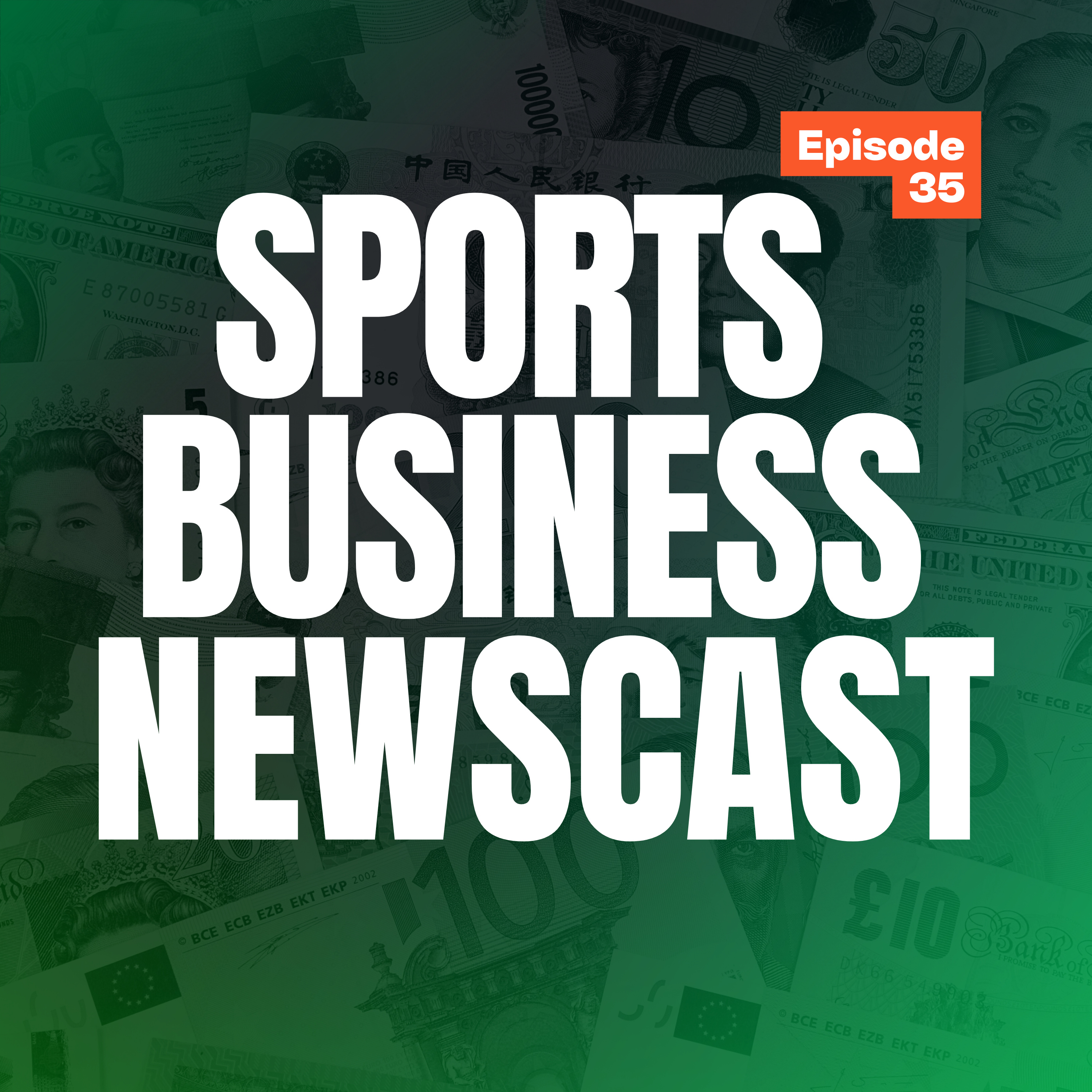 SBN35 - Five interesting stats from the ICC Men's World Cup, Cricket in LA 2028, Report card on MotoGP Bharat and NBC places a huge bet on High school sports episode artwork