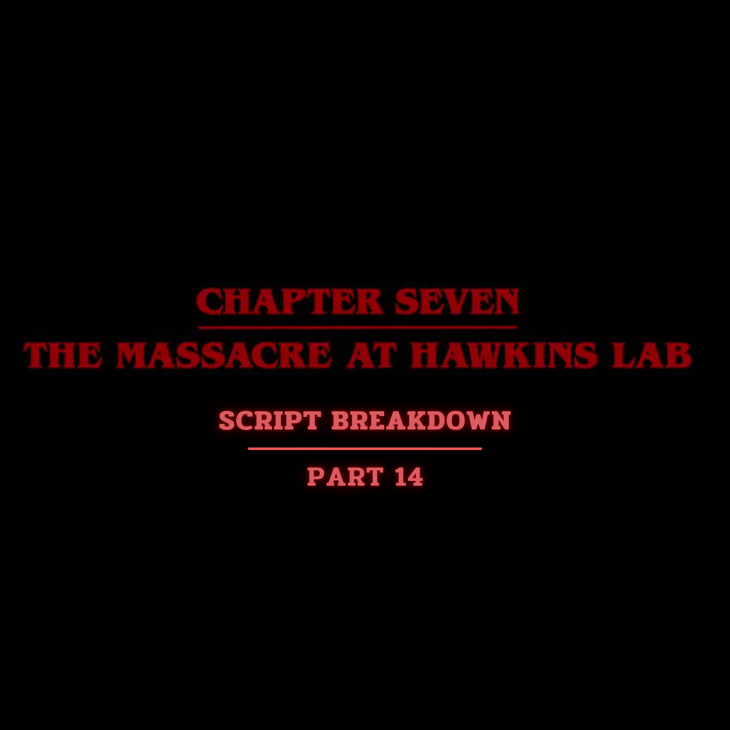 The couch is on fire! | S4, Ch. 7 Script Breakdown | Part 14 episode artwork