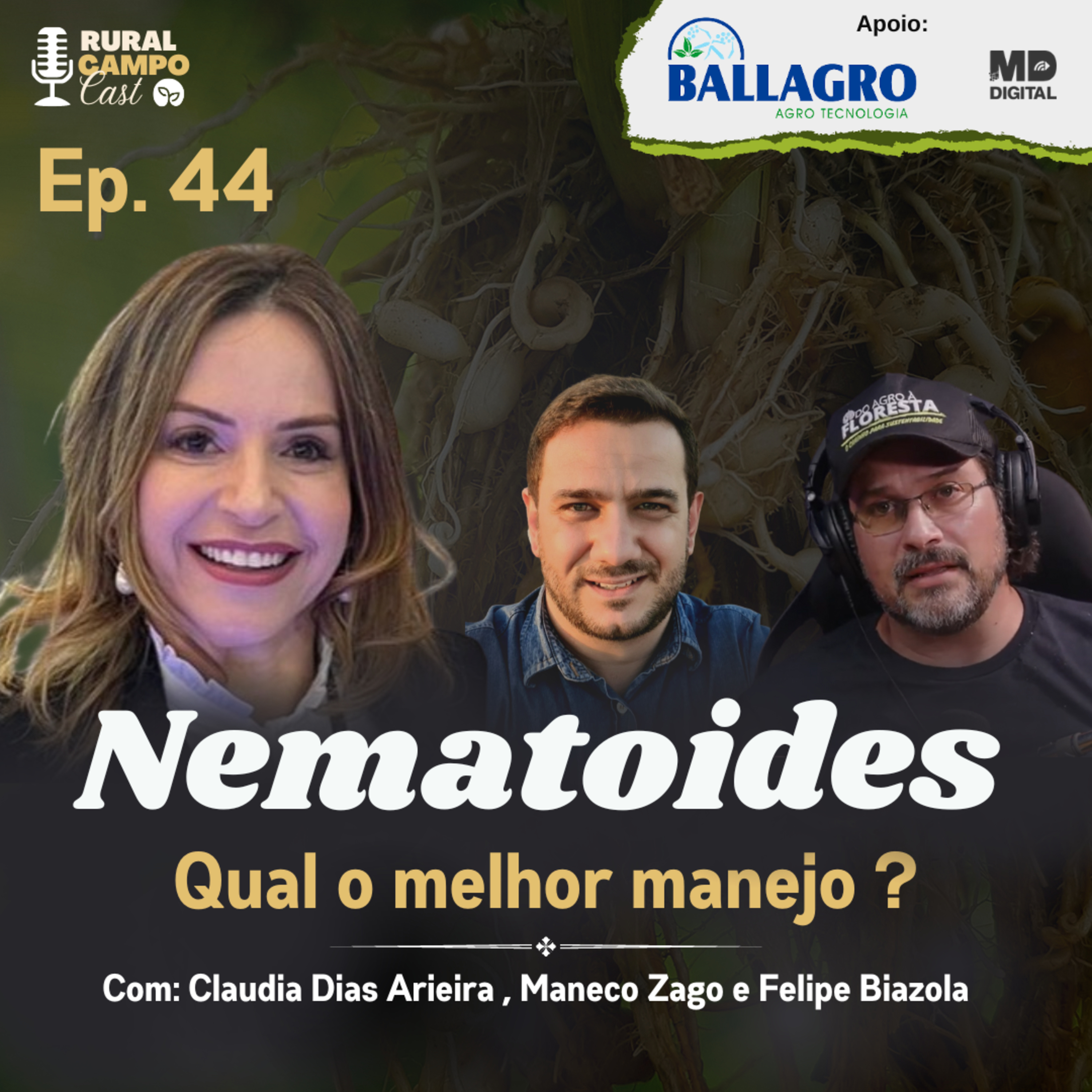 RuralCampoCast 44 / Nematoides - Qual o melhor manejo? episode artwork