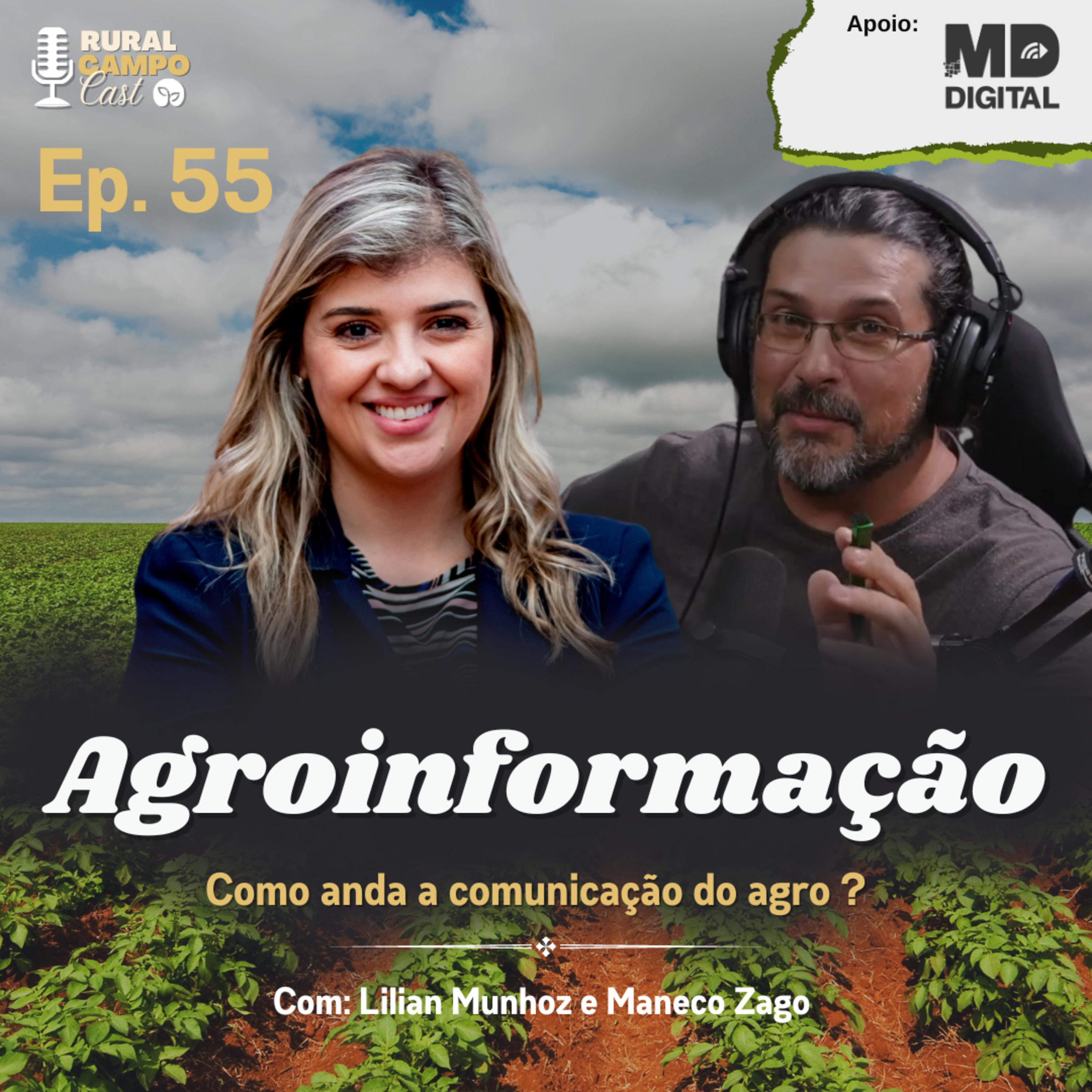 RuralCampoCast 55 - Agroinformação - Como anda a comunicação no agro ? episode artwork