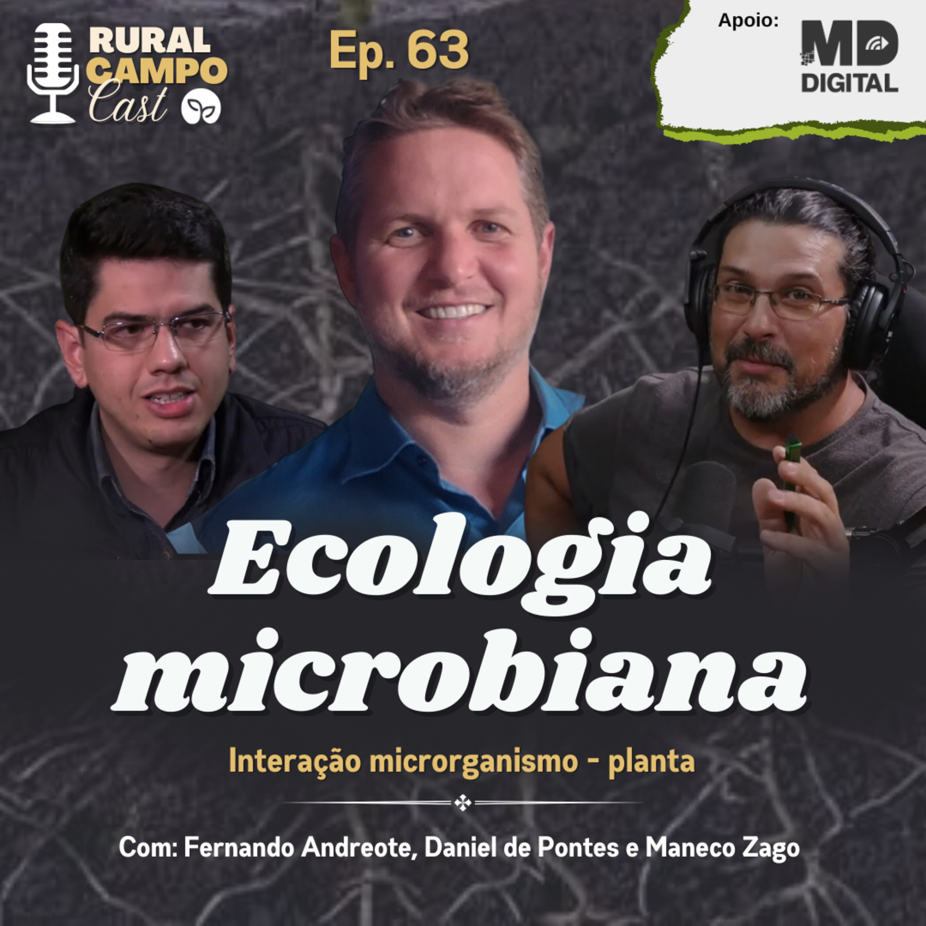 RuralCampoCast 63 / Ecologia Microbiana - Interação microrganismo - planta
