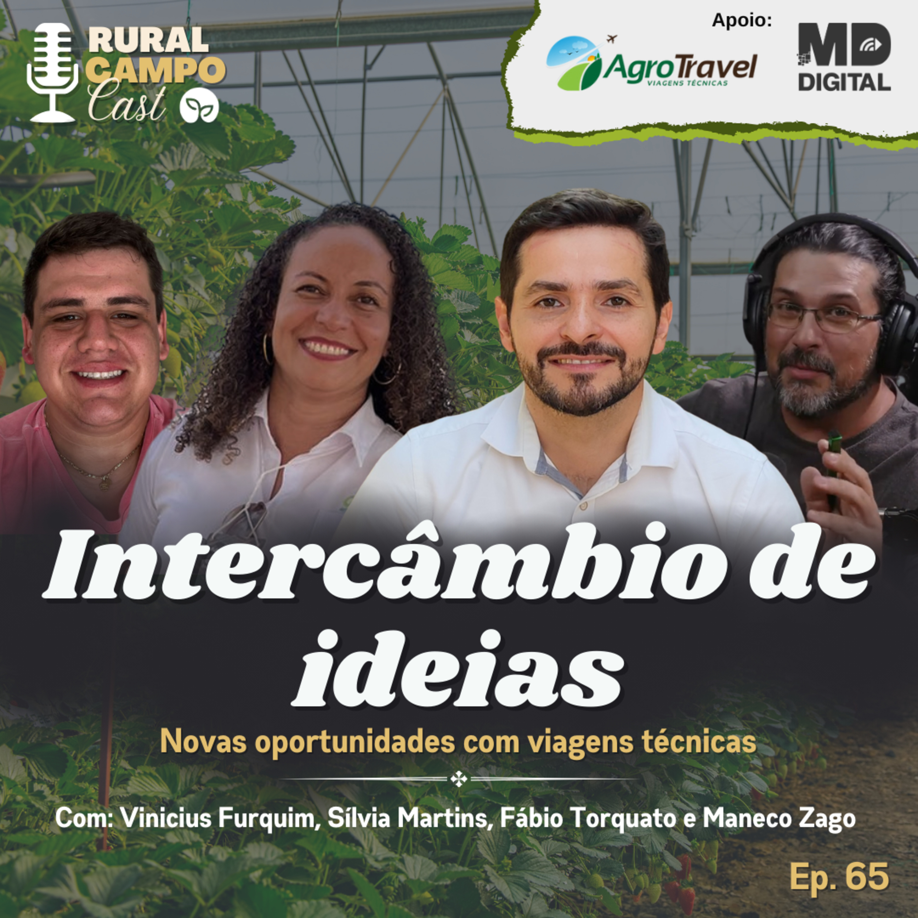RuralCampoCast 65 / Intercâmbio de ideias - novas oportunidades com viagens técnicas episode artwork