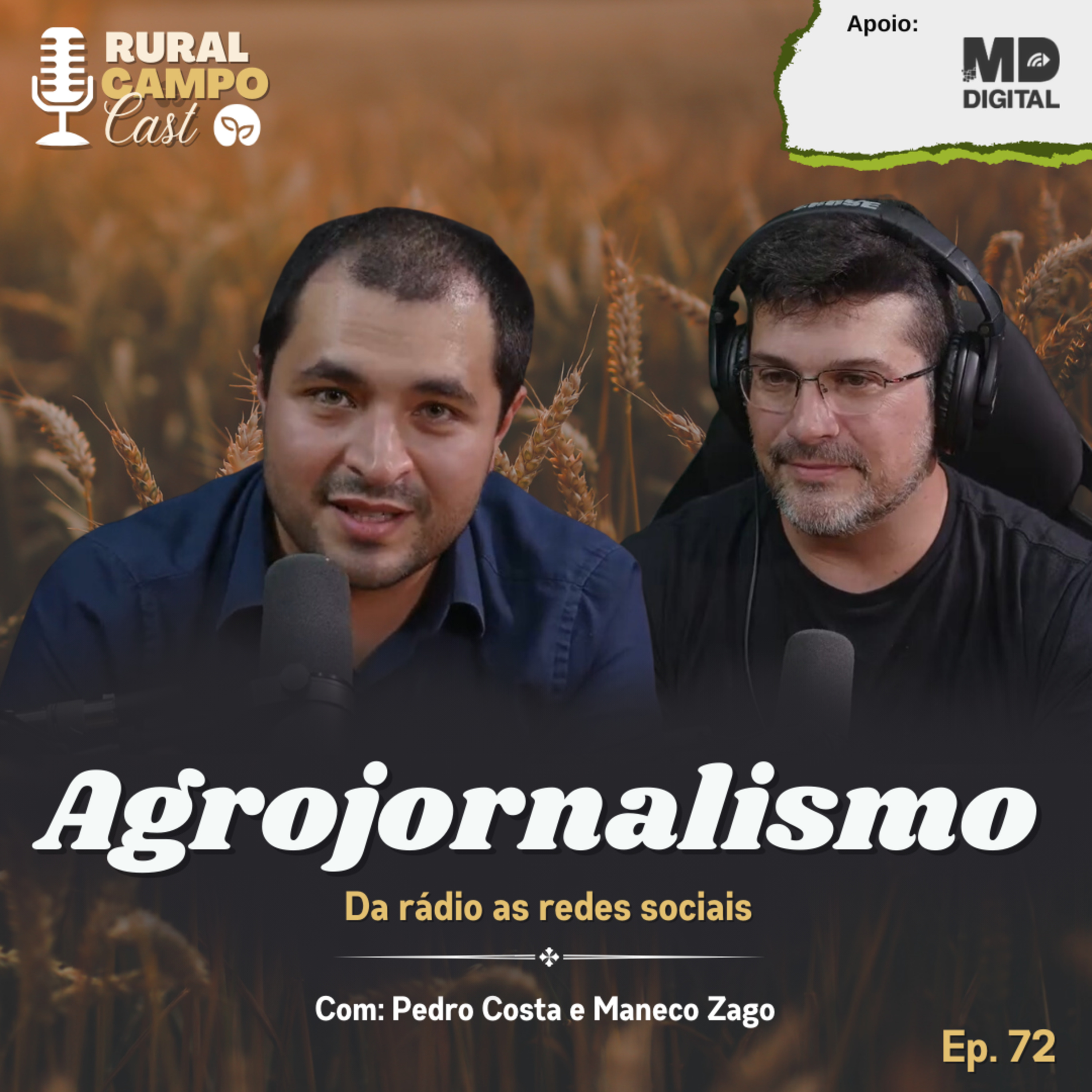 RuralCampoCast 72 - Agrojornalismo - Da rádio as redes sociais