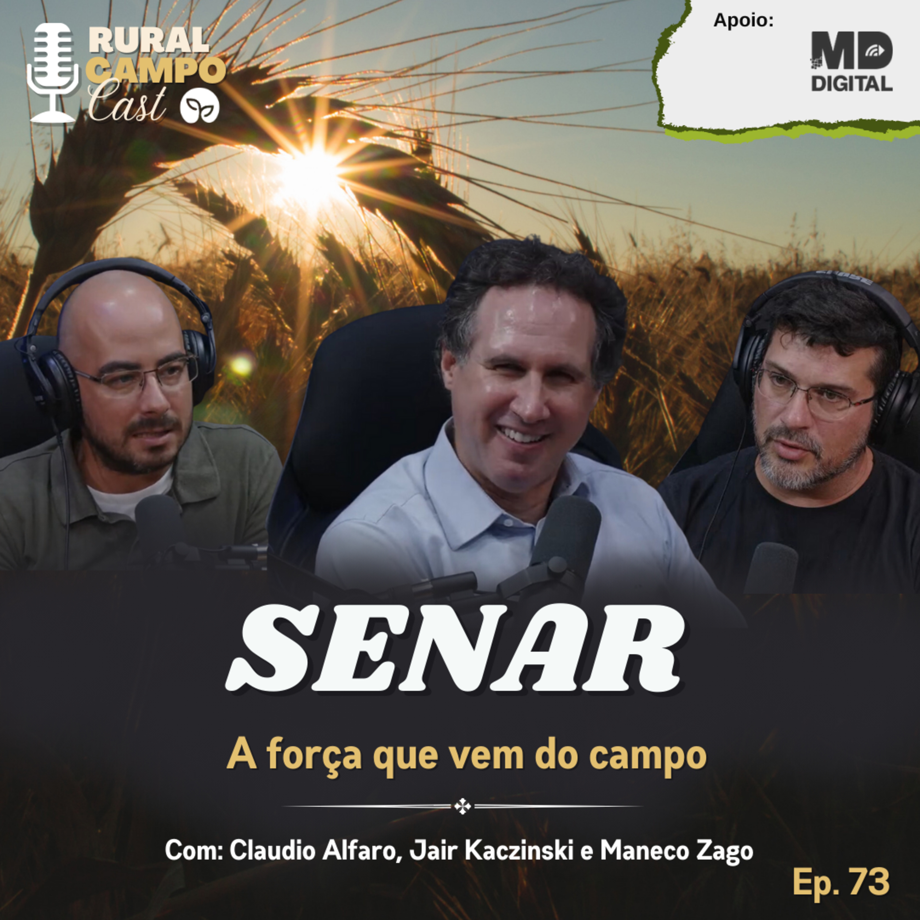 RuralCampoCast 73 / SENAR - A força que vem do campo episode artwork