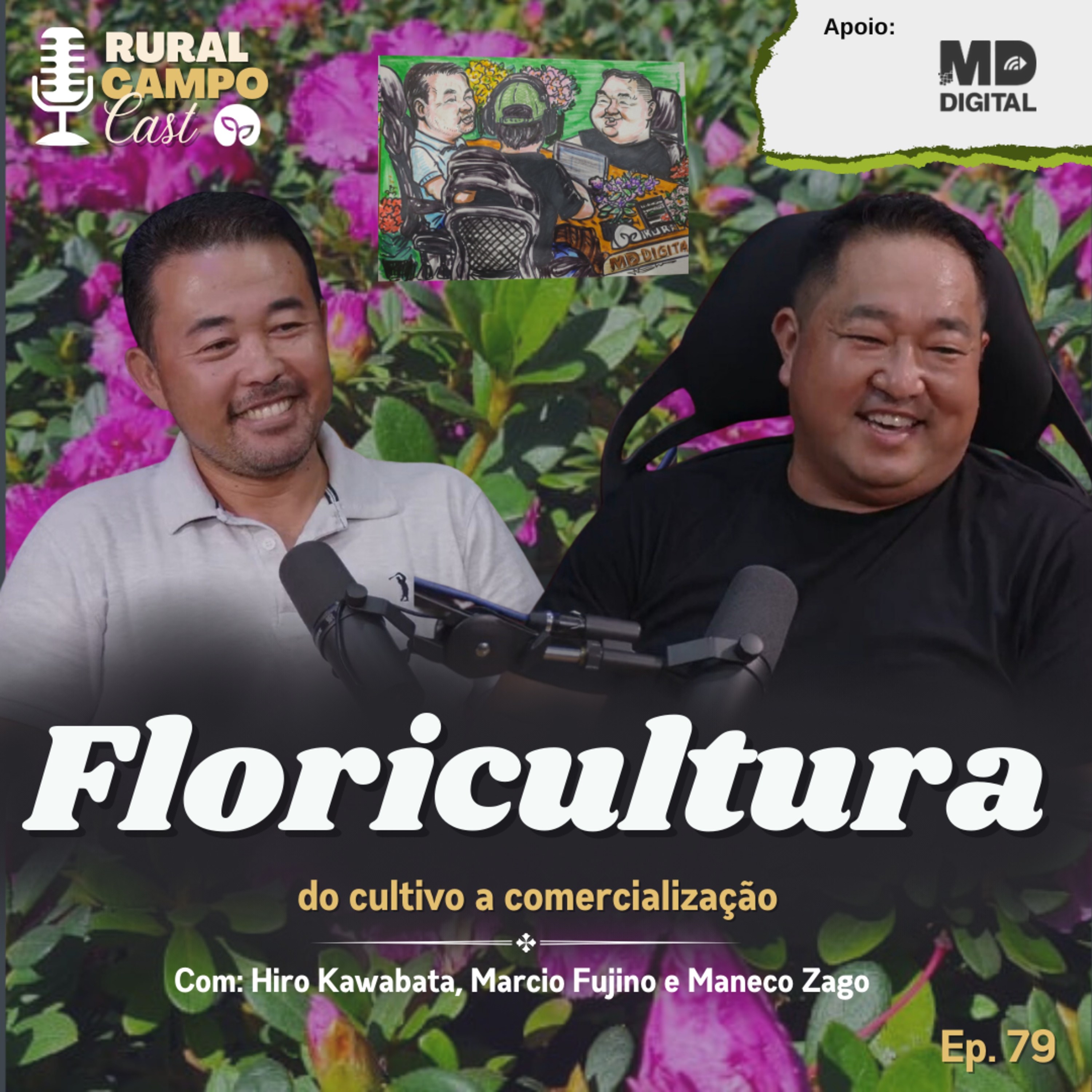 RuralCampoCast 79 / Floricultura - do cultivo a comercialização episode artwork