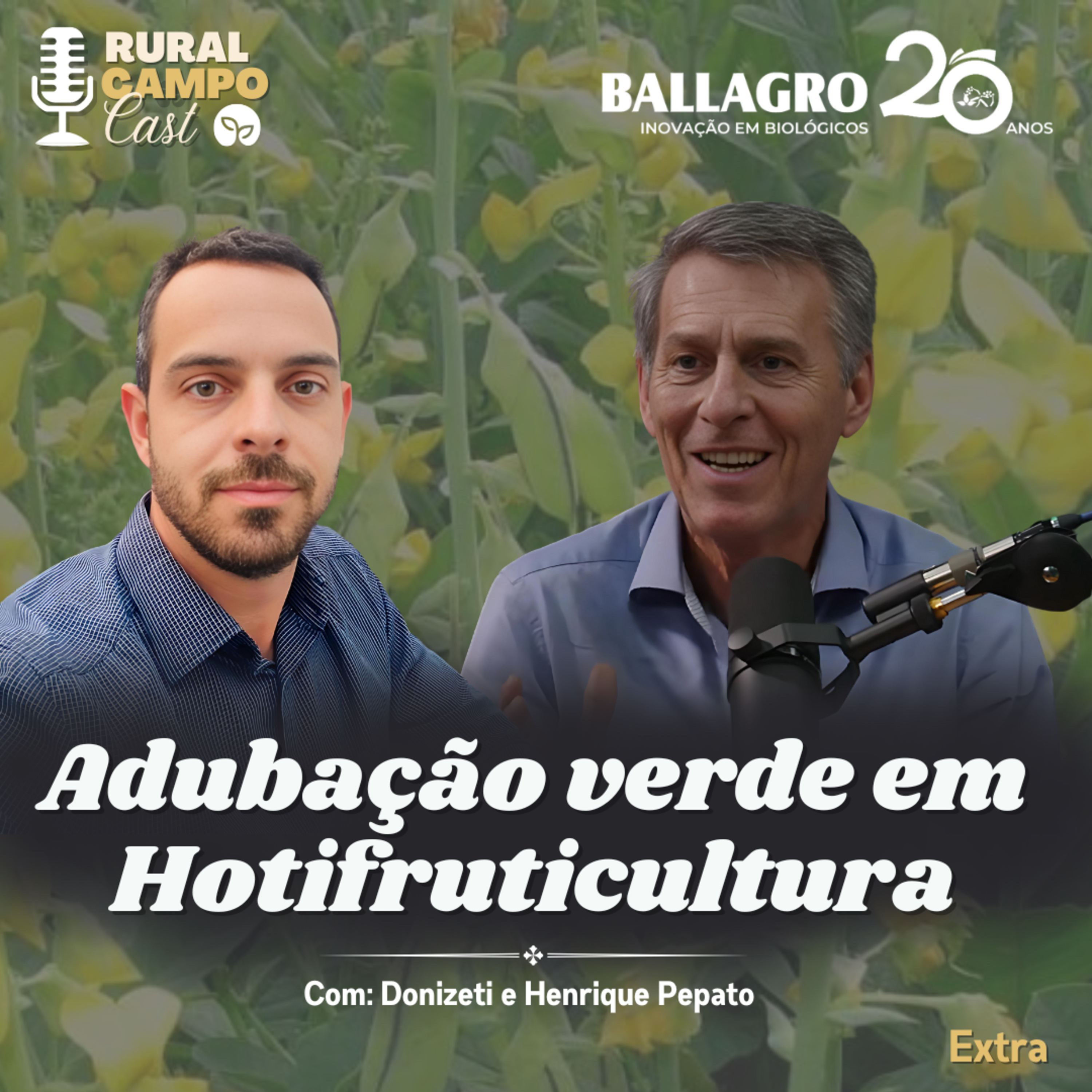 RuralCampoCast Extra / Adubação verde em Hortifruticultura episode artwork