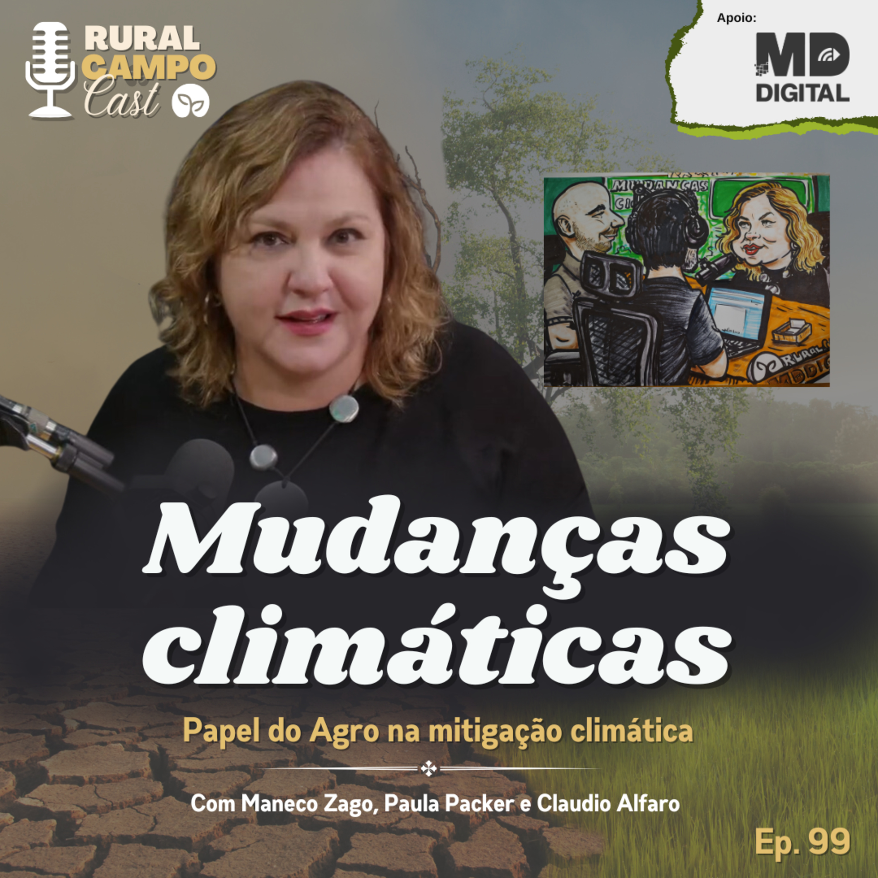RuralCampoCast 99 / Mudanças Climáticas - Papel do Agro na mitigação climática