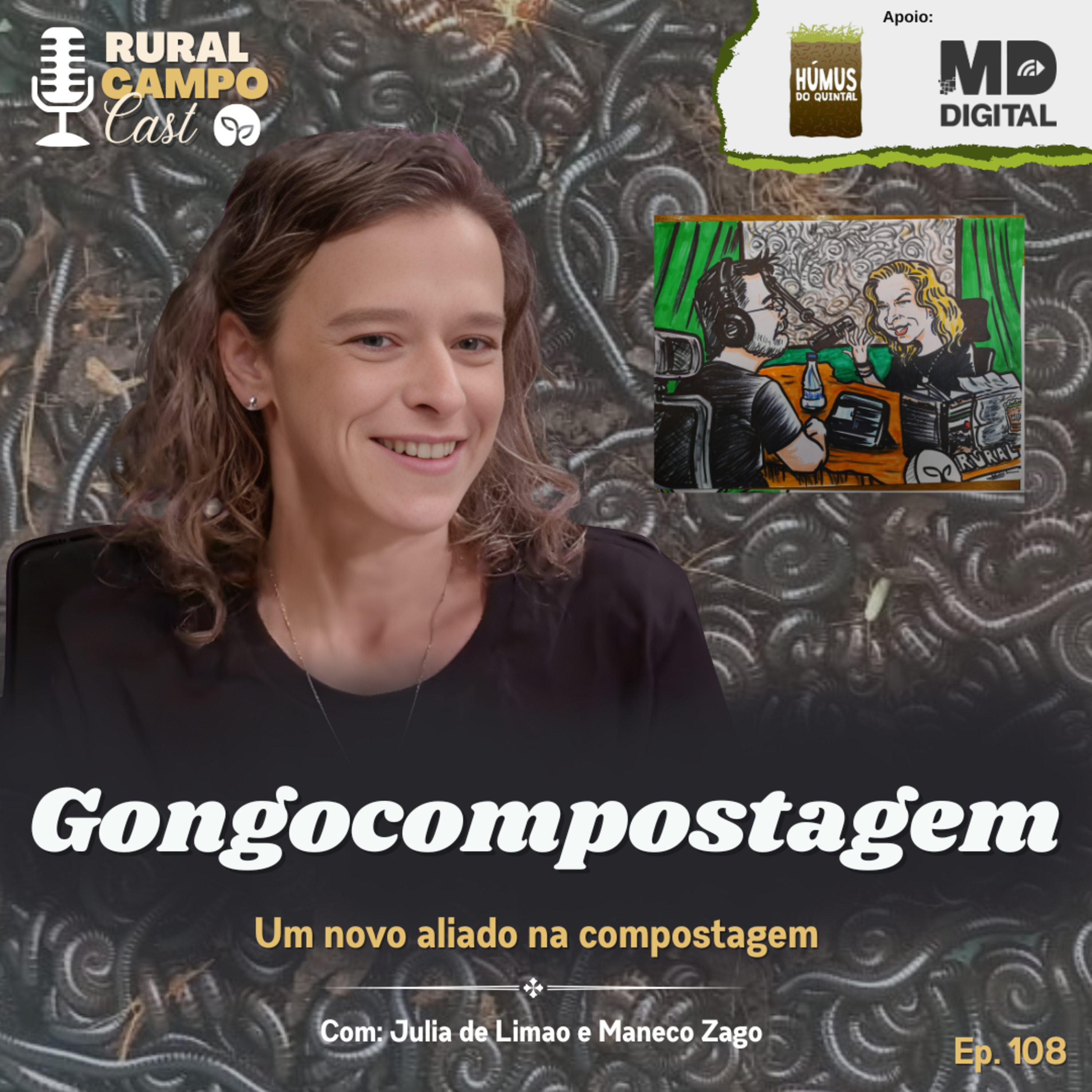 RuralCampoCast 108 / Gongocompostagem - Um novo aliado na compostagem