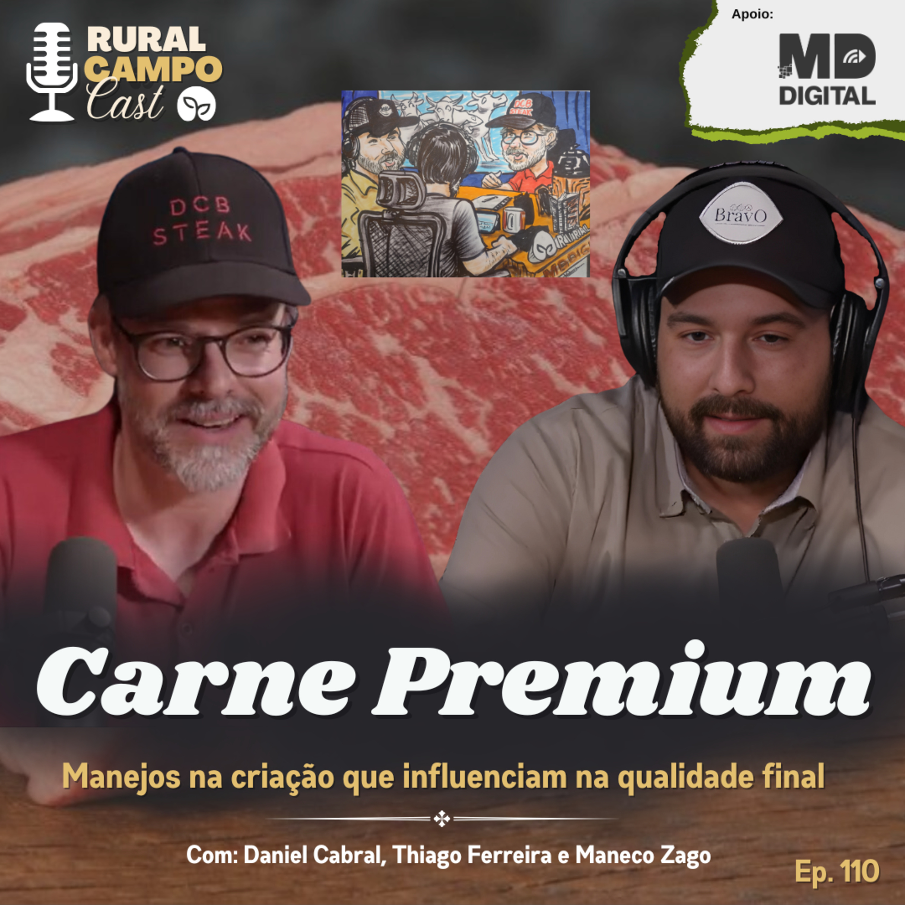 RuralCampoCast 110 / Carne premium - Manejos na criação que influenciam a qualidade final episode artwork