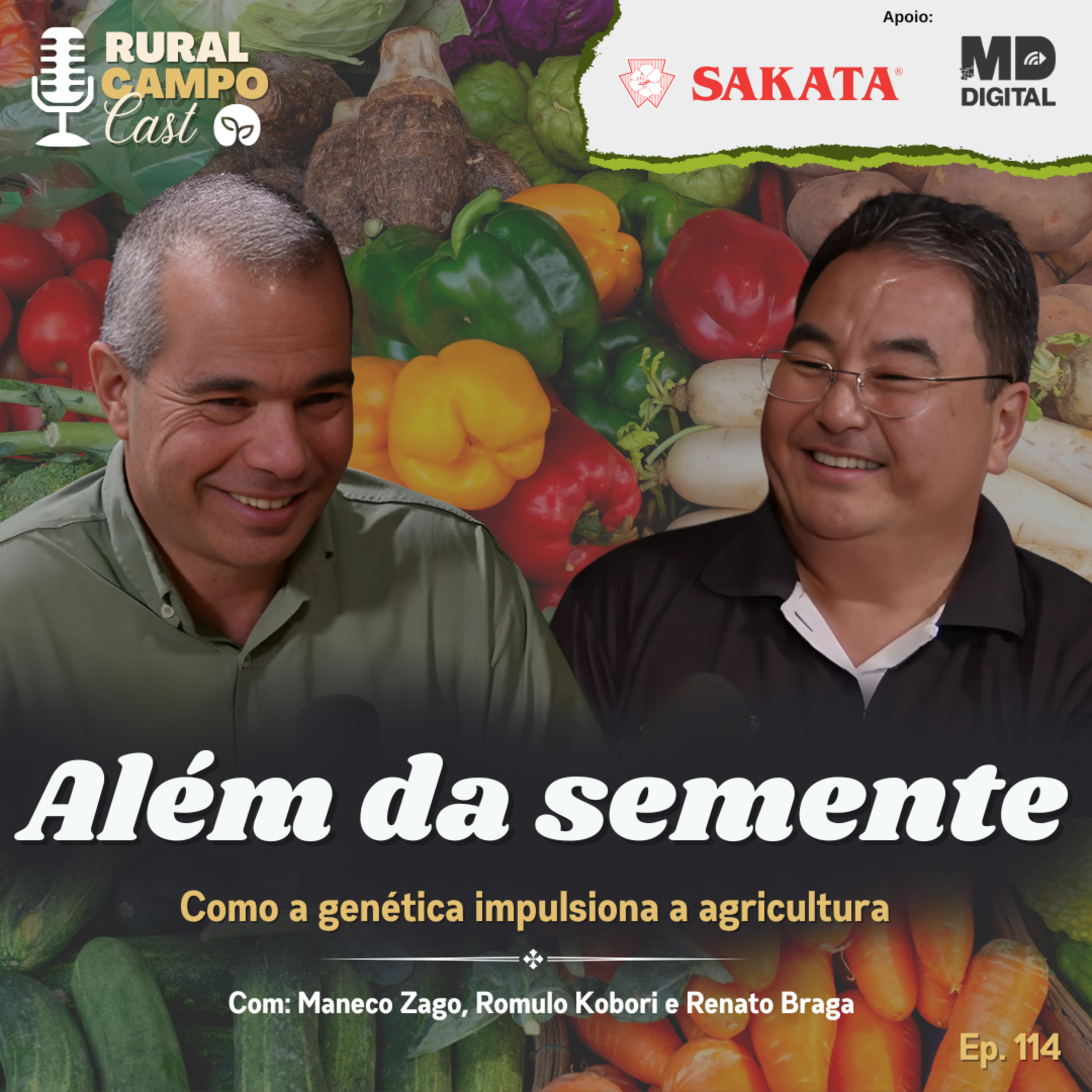 RuralCampoCast 114 / Além da semente - Como a genética impulsiona a agricultura episode artwork