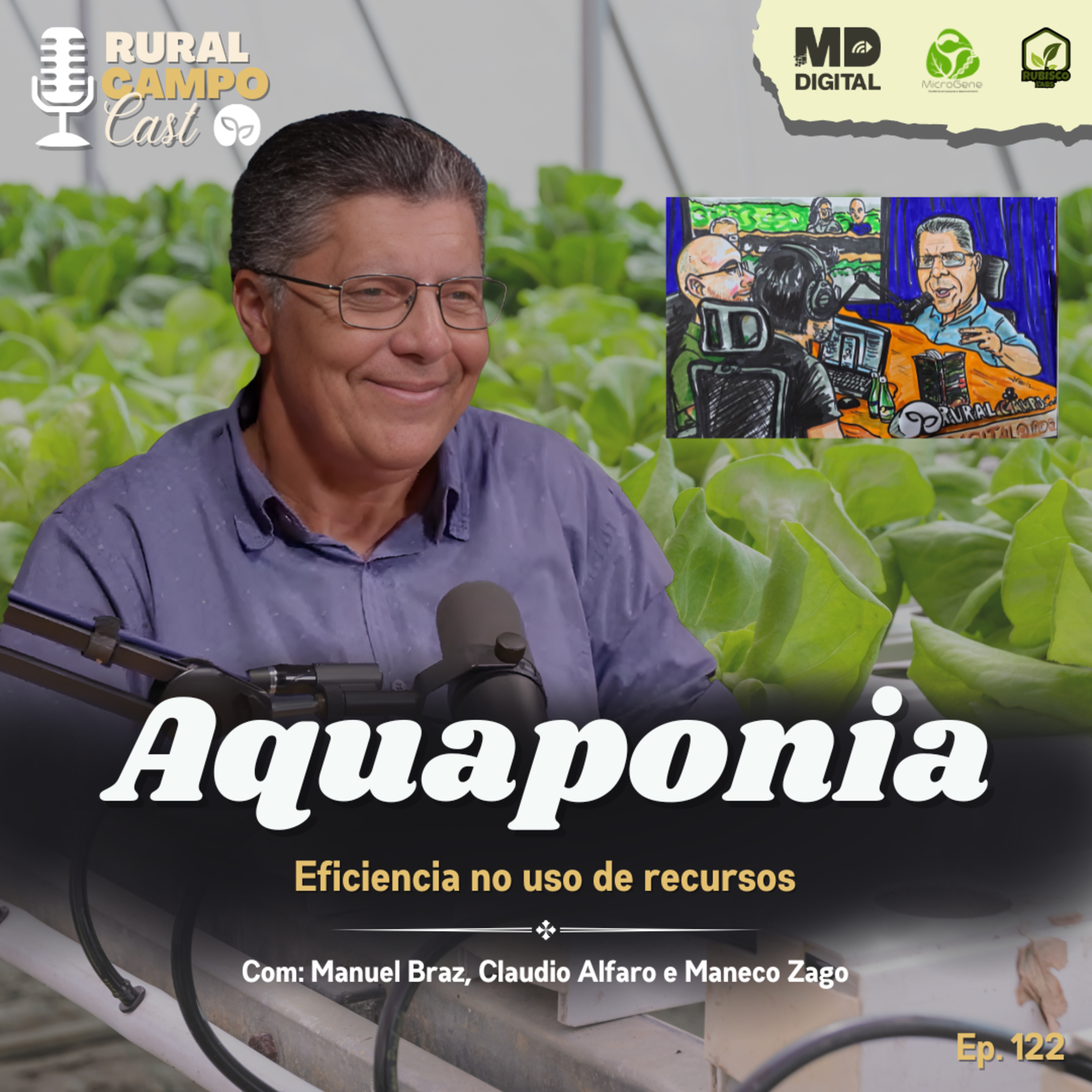 RuralCampoCast 122 / Aquaponia - Eficiência no uso de recursos episode artwork