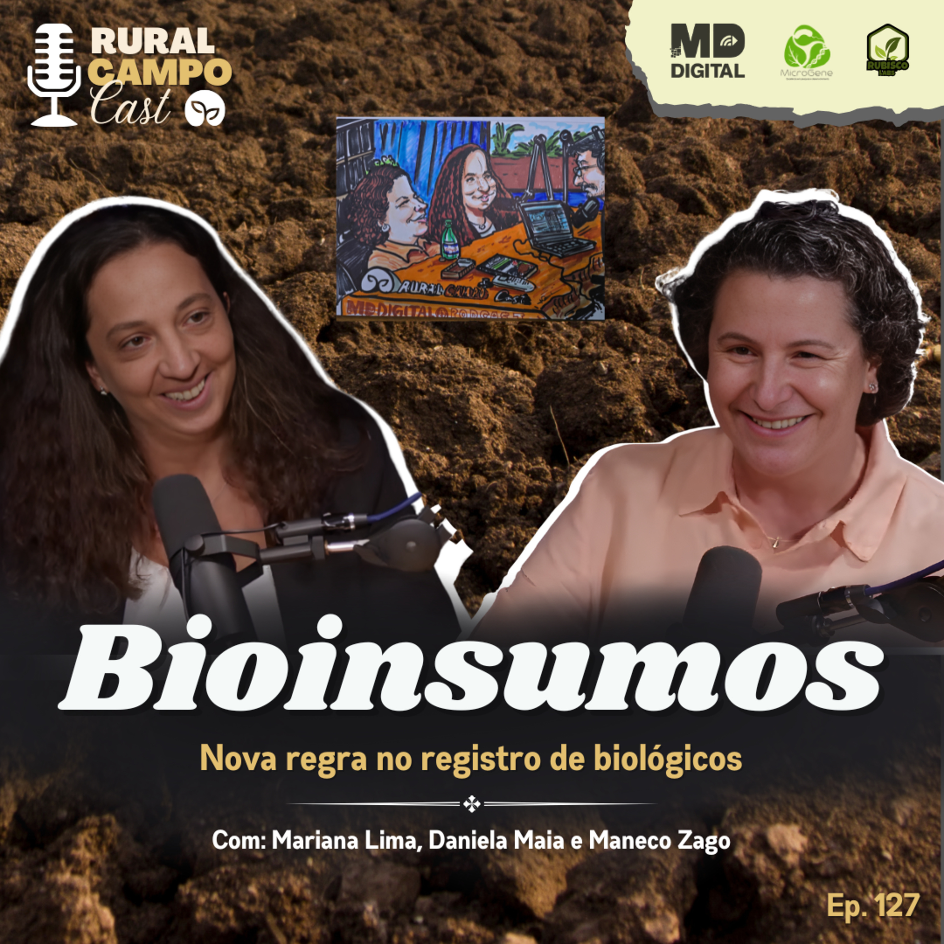 RuralCampoCast 127 / Bioinsumos - Nova regra no registro de Biológicos episode artwork