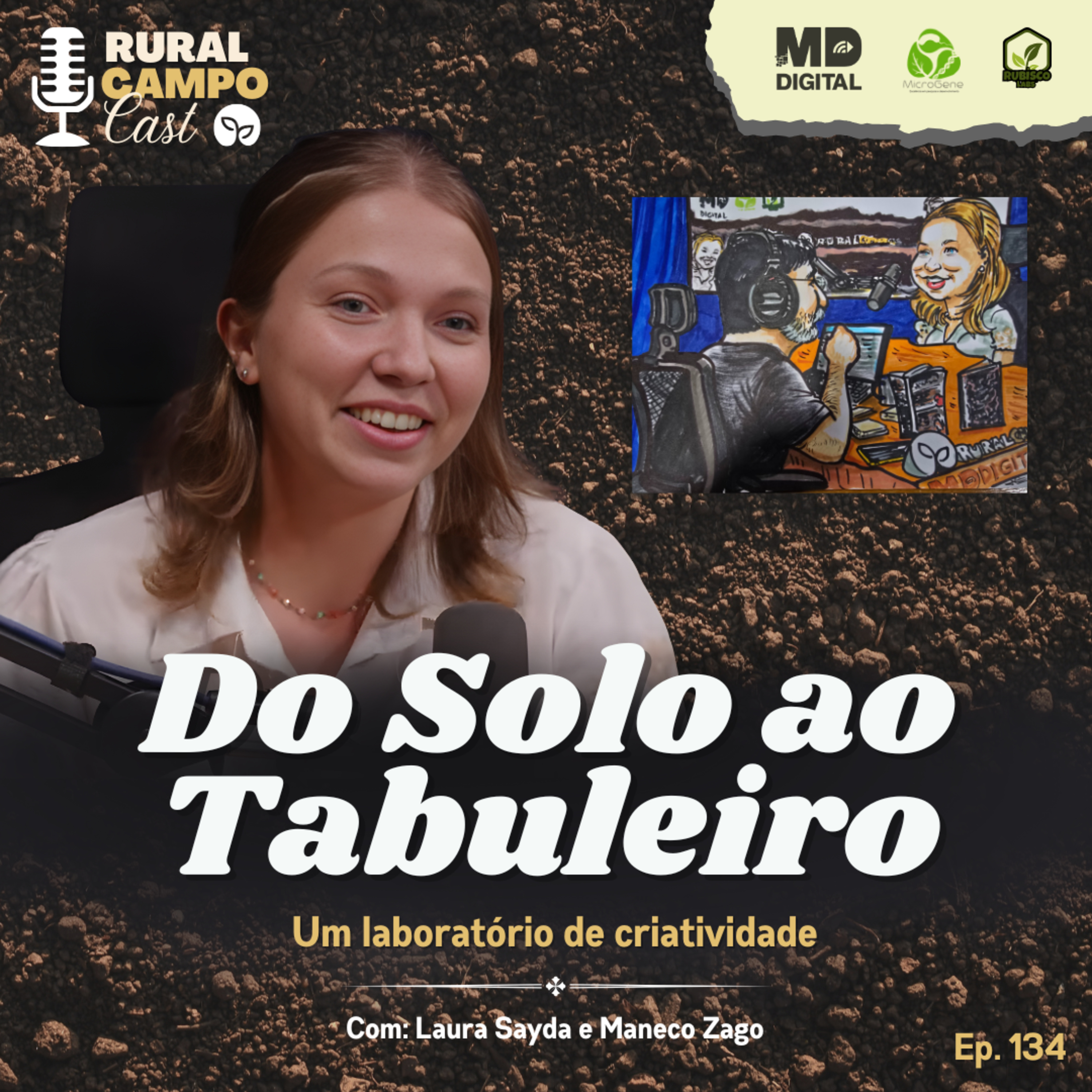 RuralCampoCast 134/ Do Solo ao Tabuleiro - Um laboratorio de criatividade episode artwork