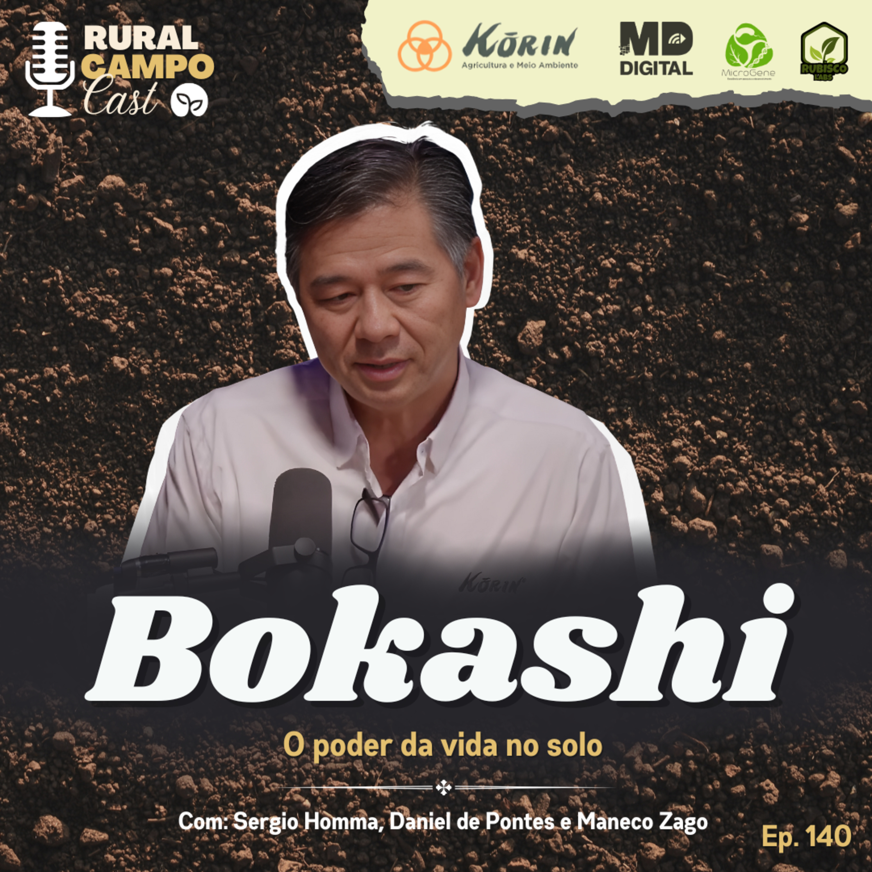RuralCampoCast 140 / Bokashi - O poder da vida no solo episode artwork