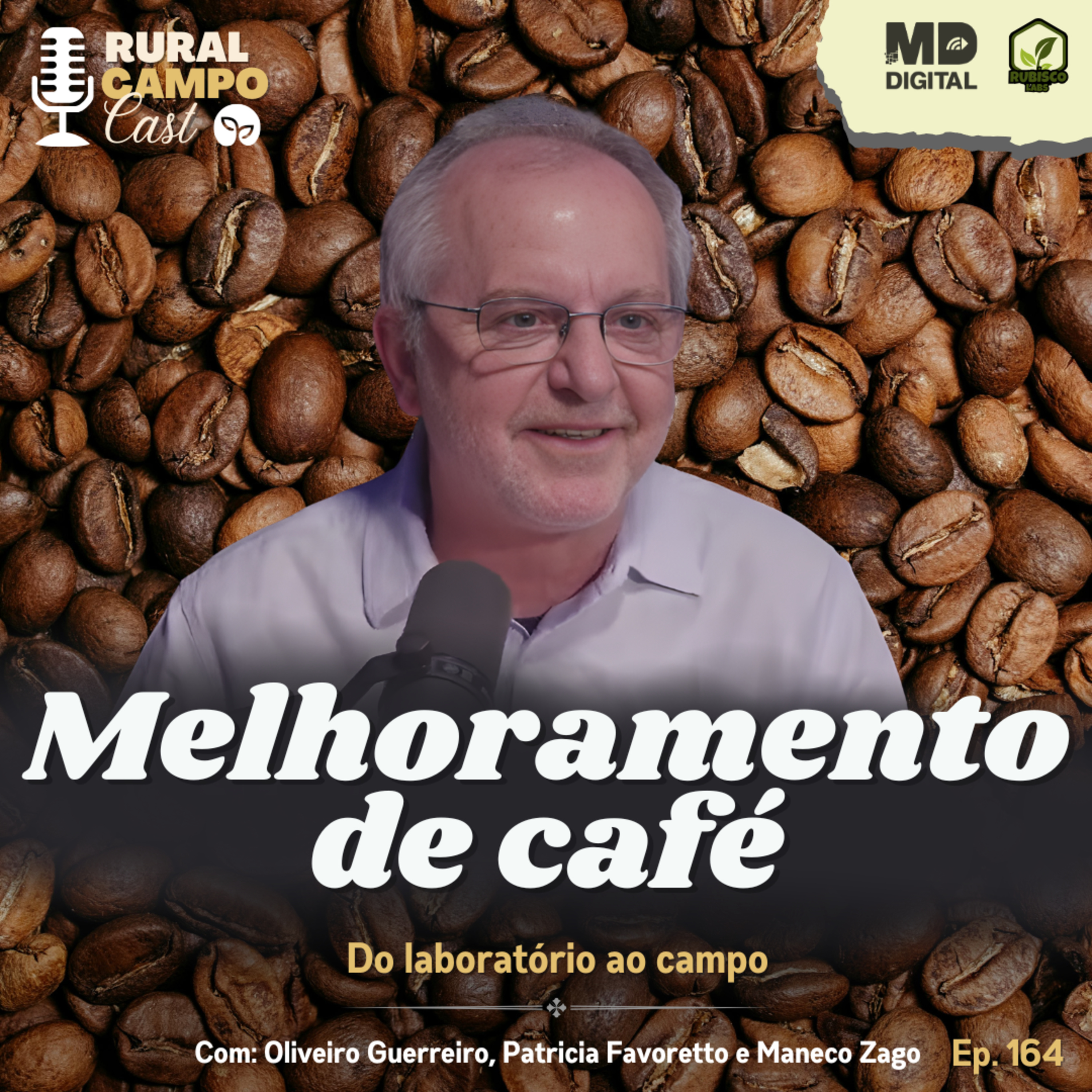 RuralCampoCast 164 / Melhoramento de café - do laboratório ao campo episode artwork