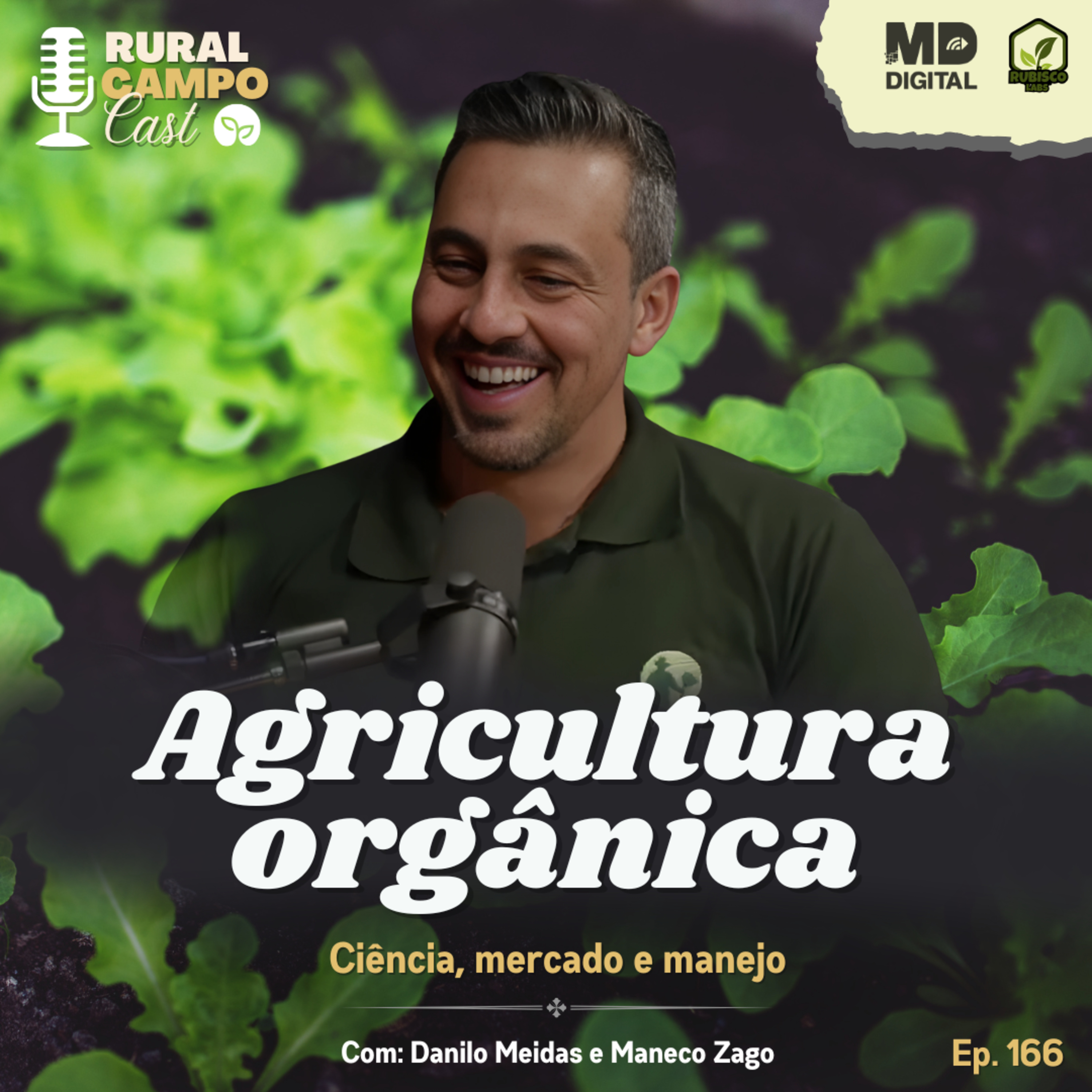 RuralCampoCast 166 / Agricultura orgânica - Ciência, mercado e manejo episode artwork